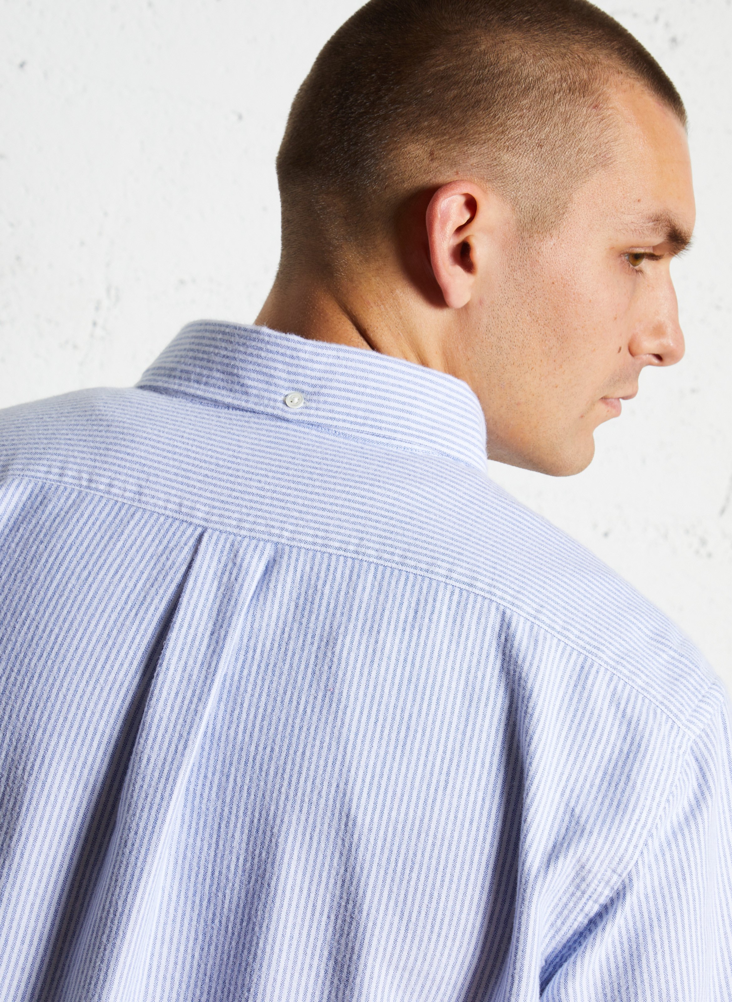 Chemise col américain en coton HARTFORD Multicolore