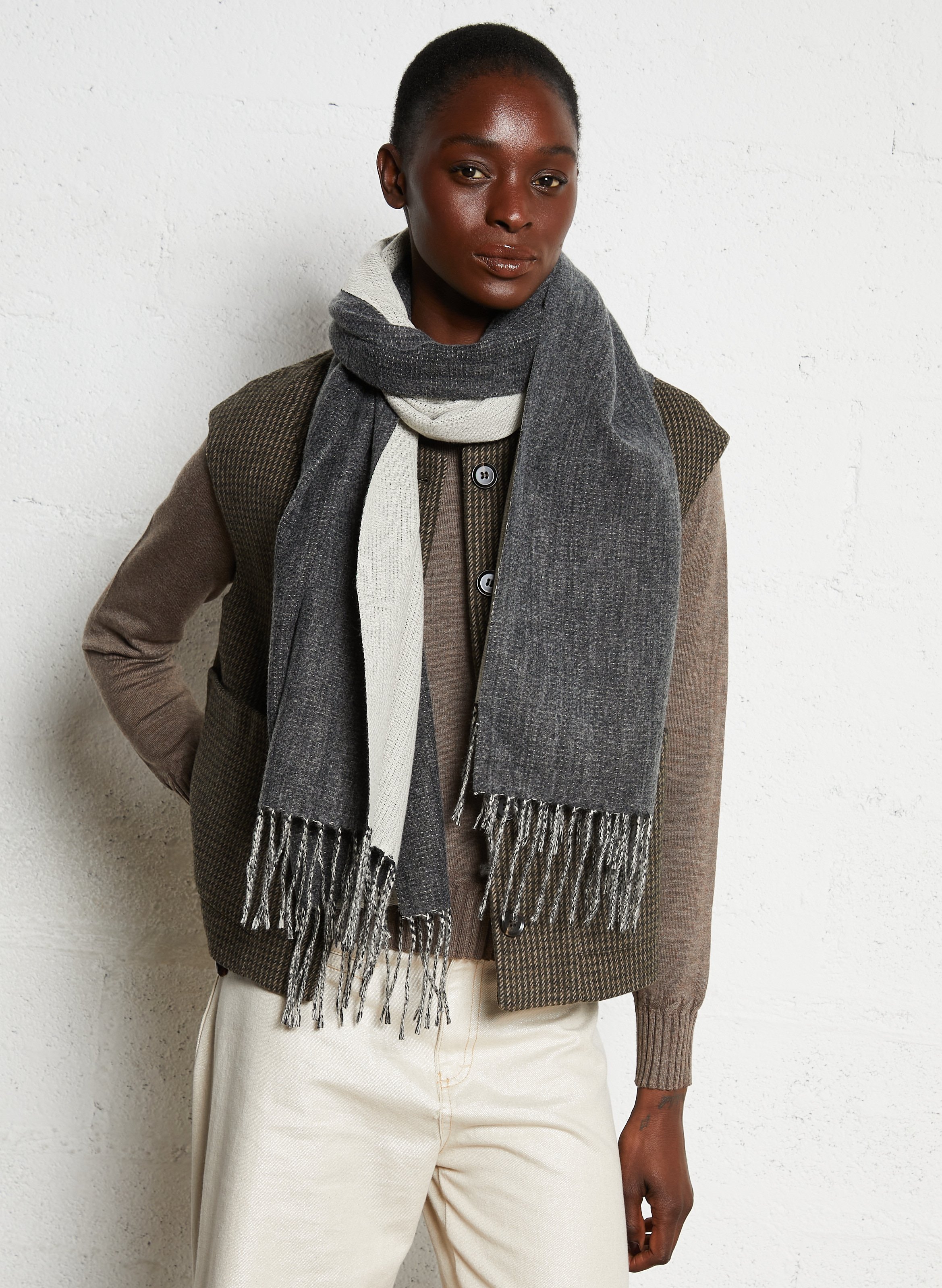 Knit scarf MAISON 123