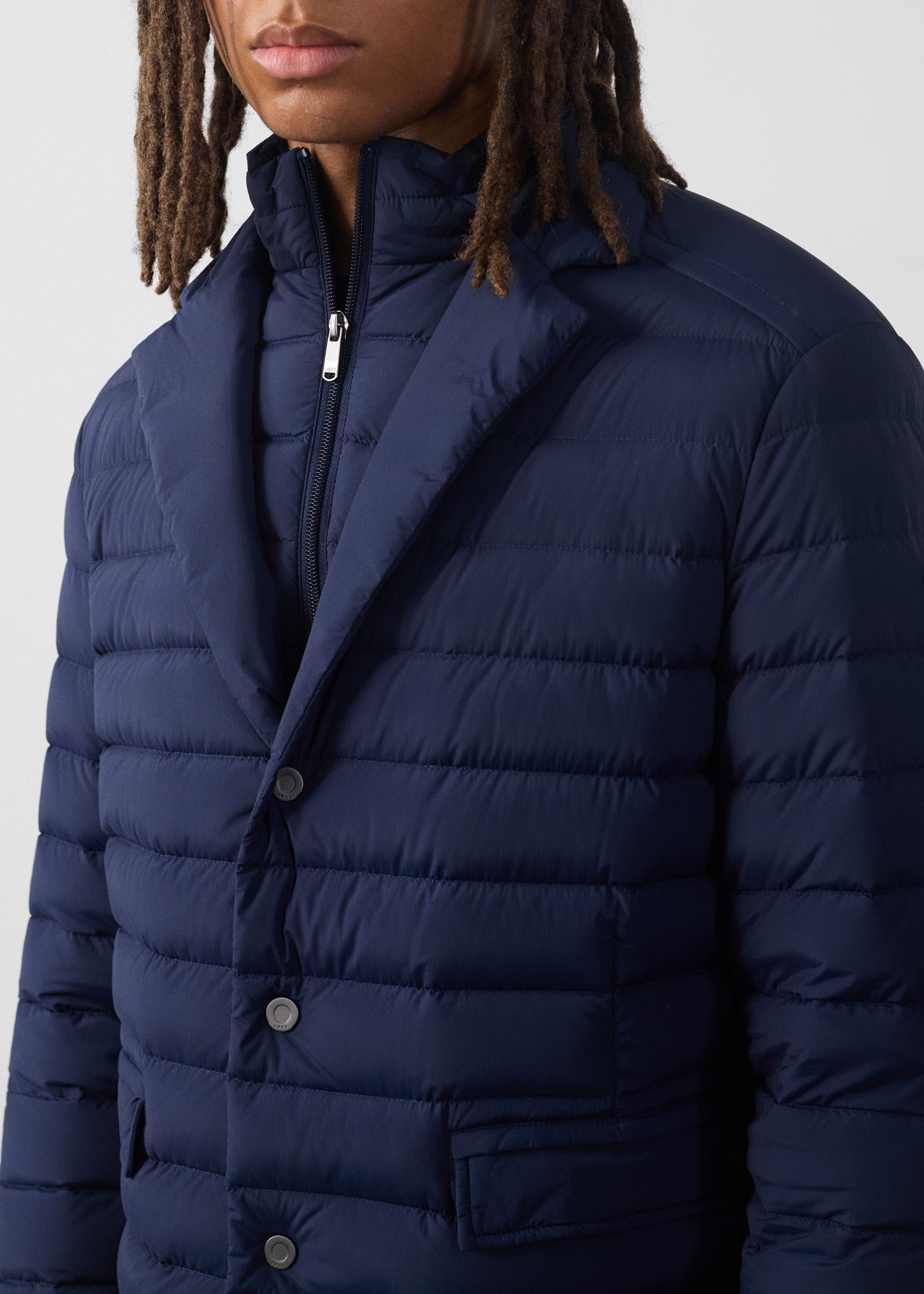 Stretch Joey Blazers Puffer JOTT Blue