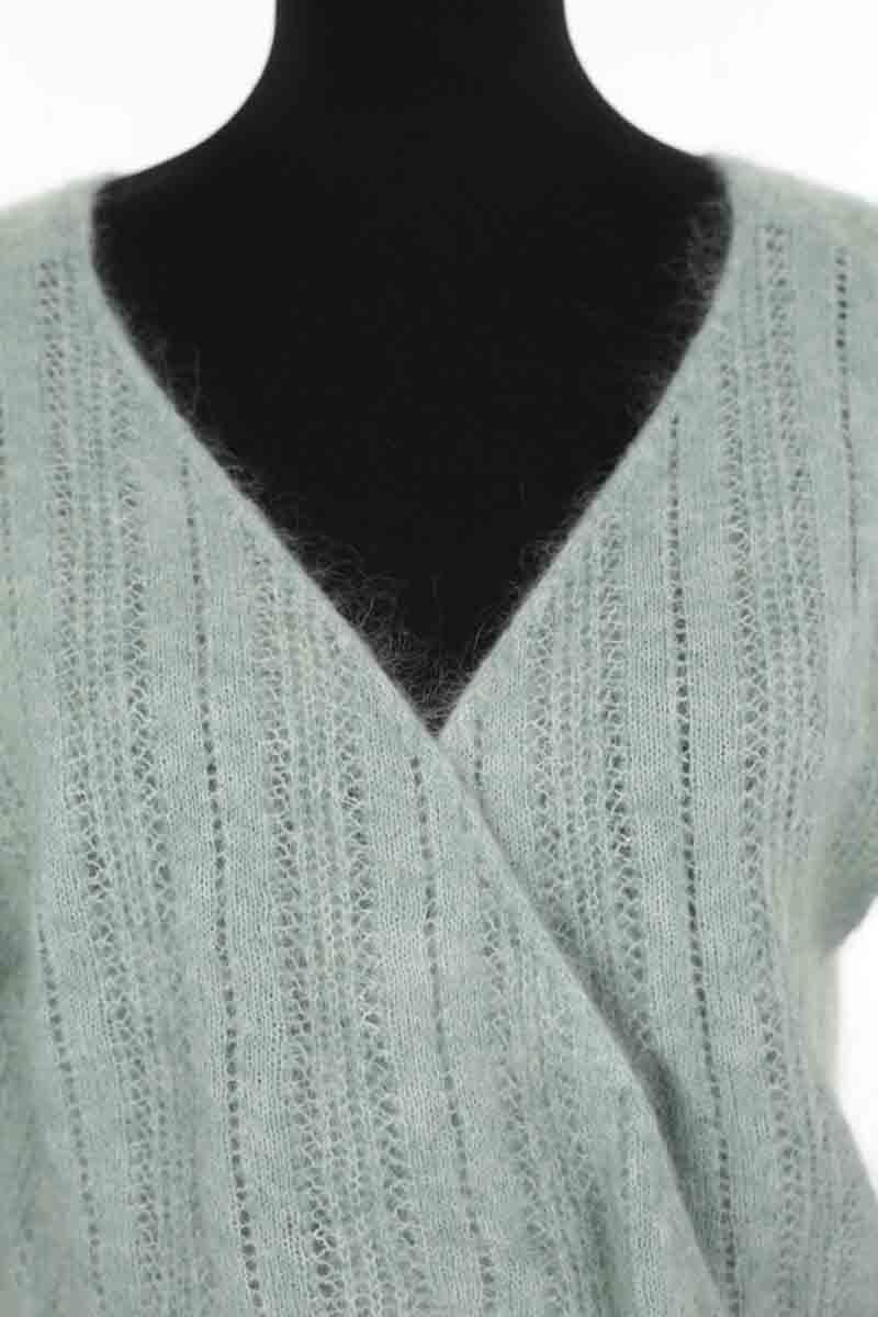 Wrap over top SEZANE - Seconde main Blue