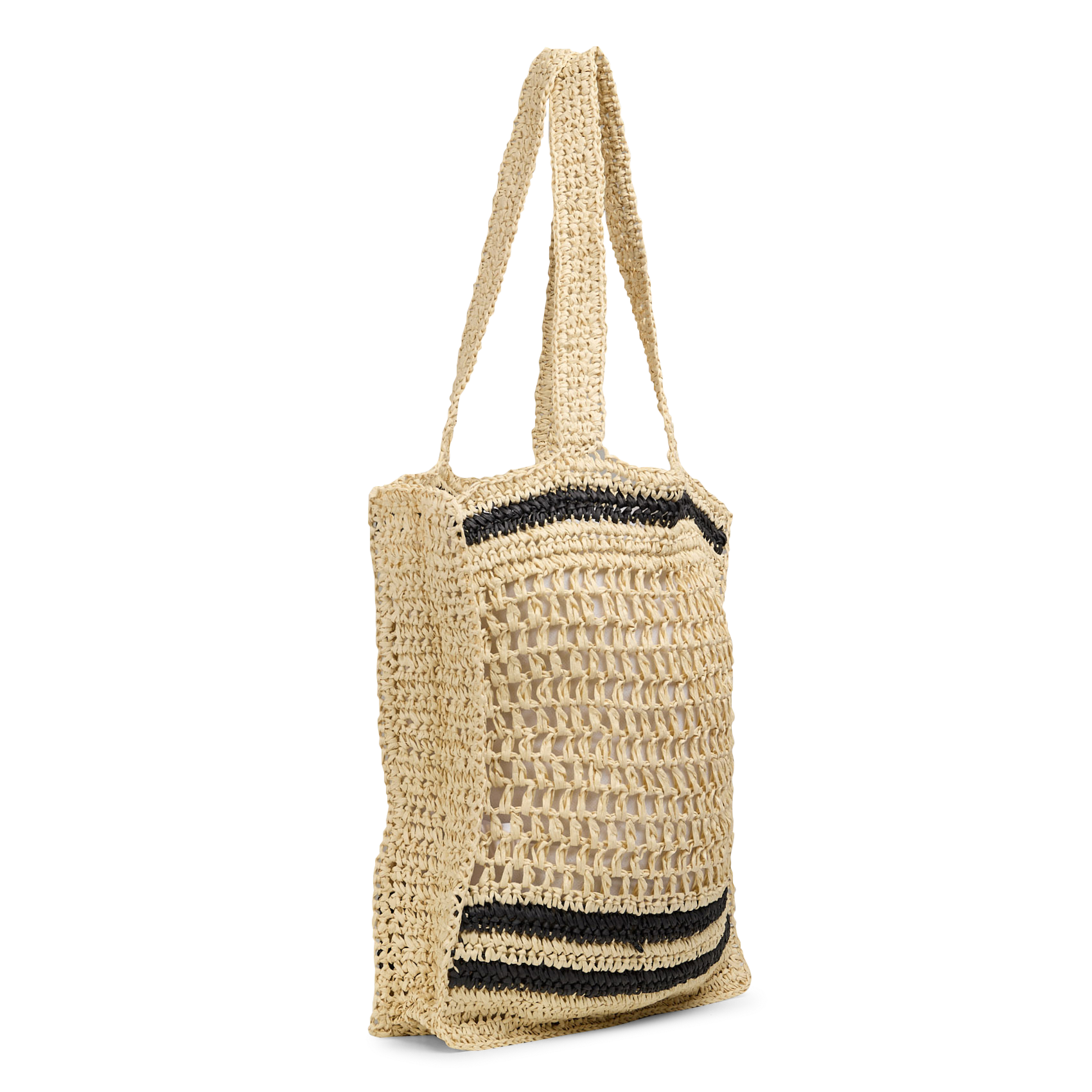 Panier tressé AU PRINTEMPS PARIS Noir