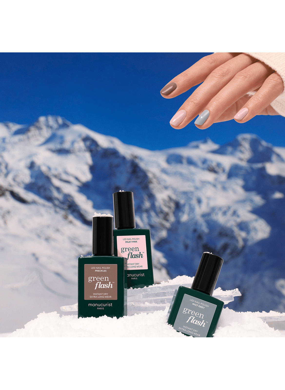 GREEN FLASH Mist grey