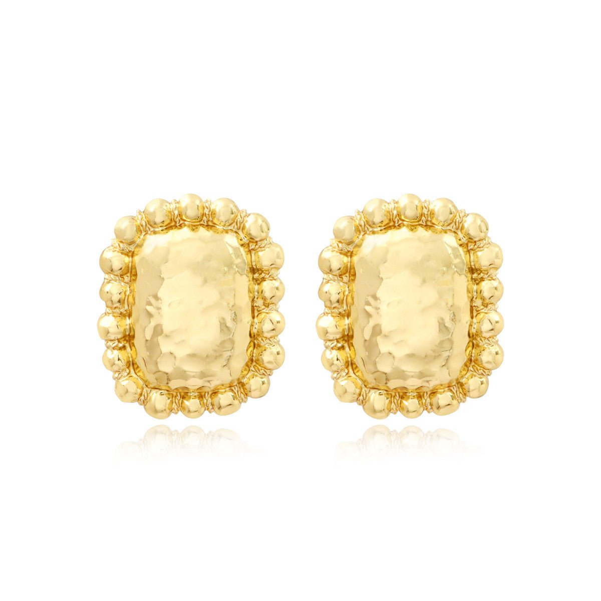 Clip-on earrings SATELLITE PARIS Golden