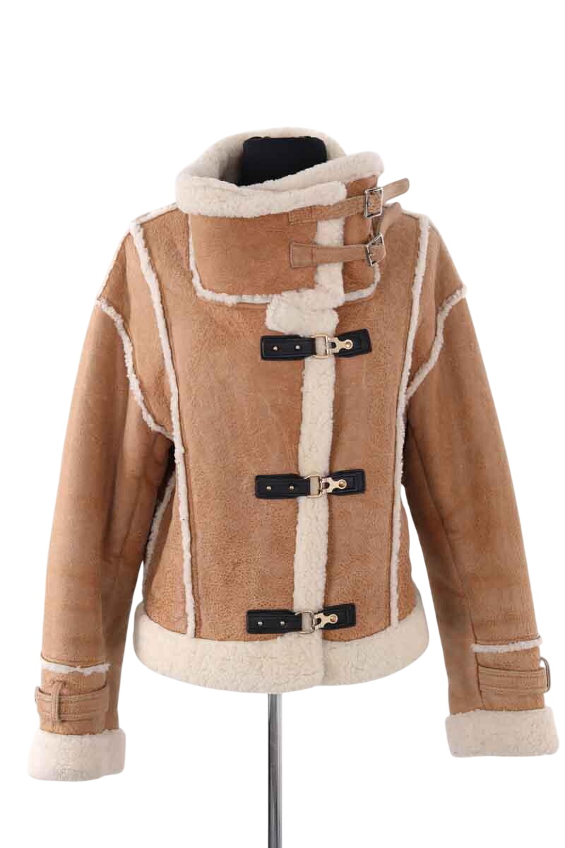 Peau lainée ACNE STUDIOS - Seconde Main Beige