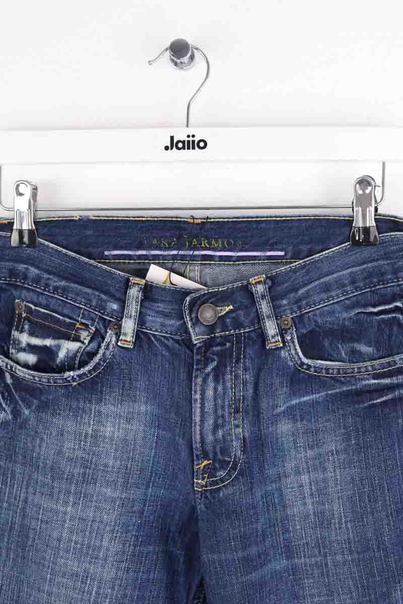 - Straight-leg jeans
- 5 pockets
- Straight cut
- Faded effect TARA JARMON - Seconde Main Blue