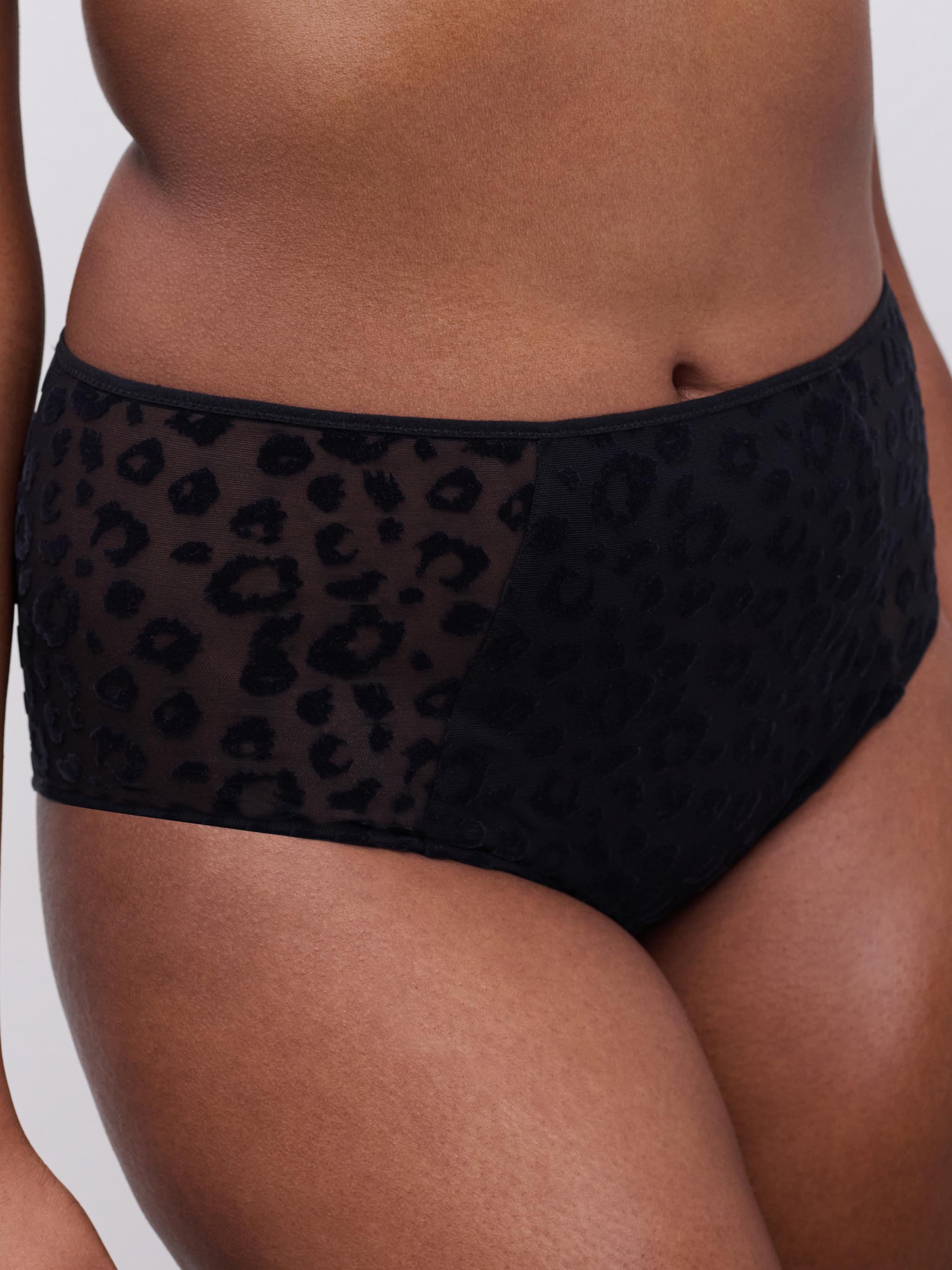 High-waisted panties CHANTELLE PULP Black
