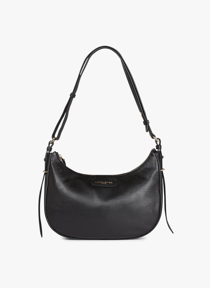 Sac Port paule En Cuir Noir Lancaster Paris Femme Place des