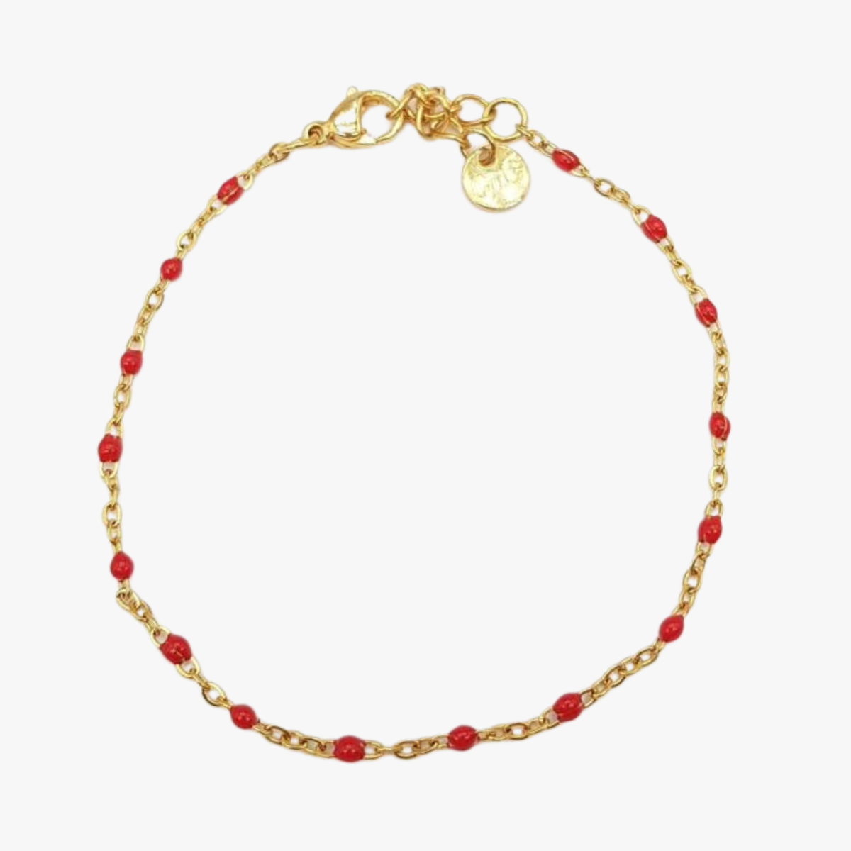 Chain bracelet GINANDGER Red