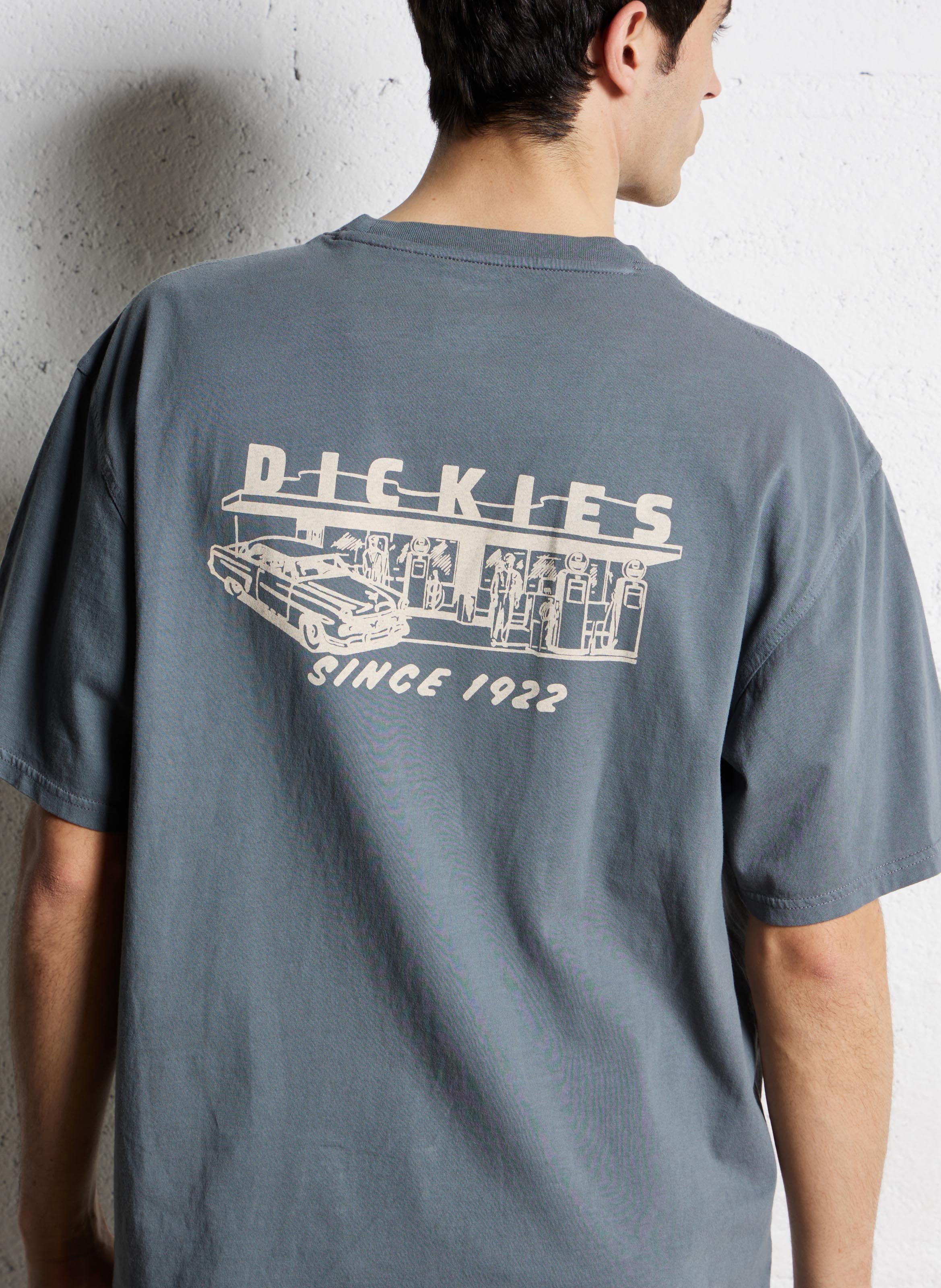 Camiliday round-neck sleeveless cotton top DICKIES Blue