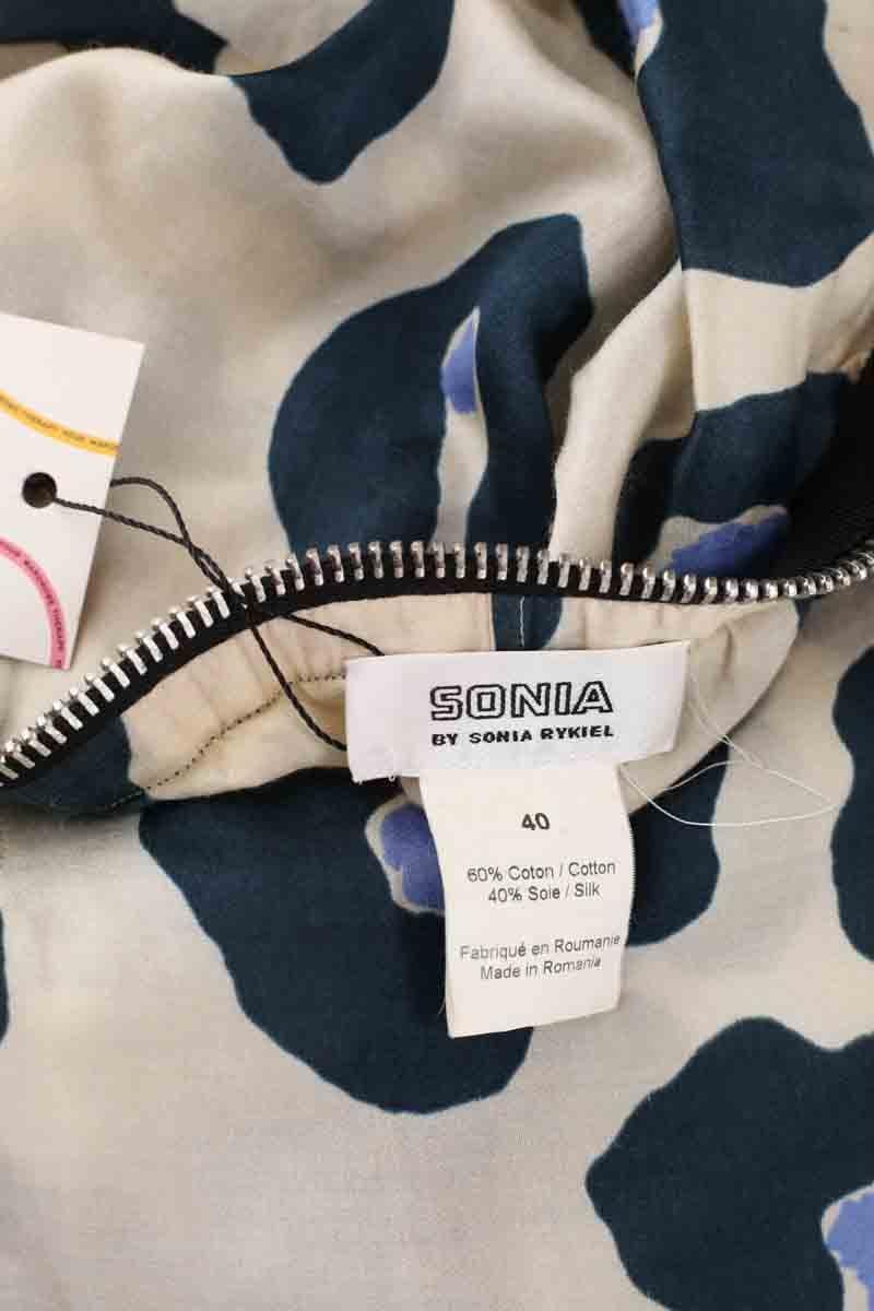 Cotton dress SONIA RYKIEL - Seconde Main Beige