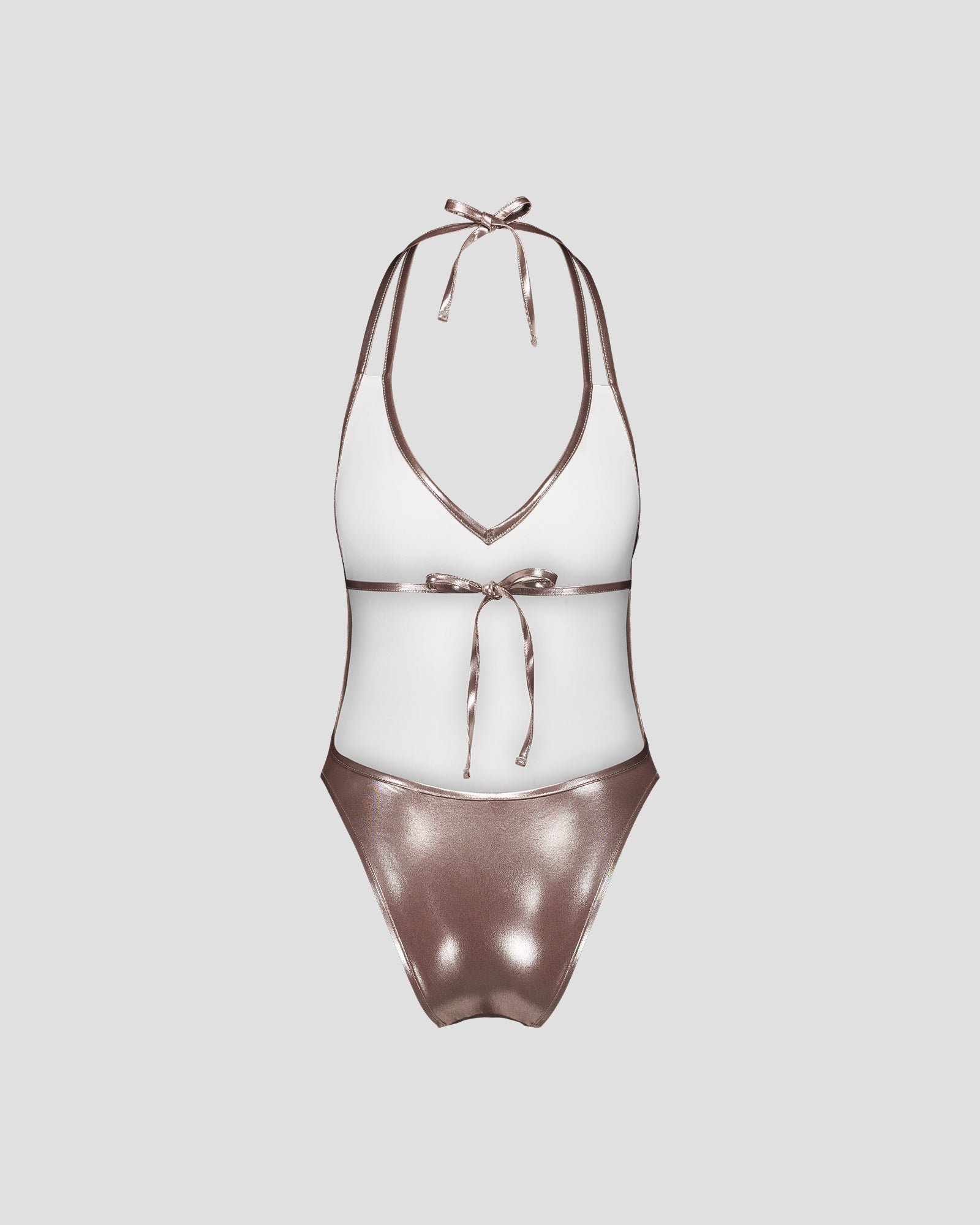 Maillot de bain une pièce ella JOTT Marron