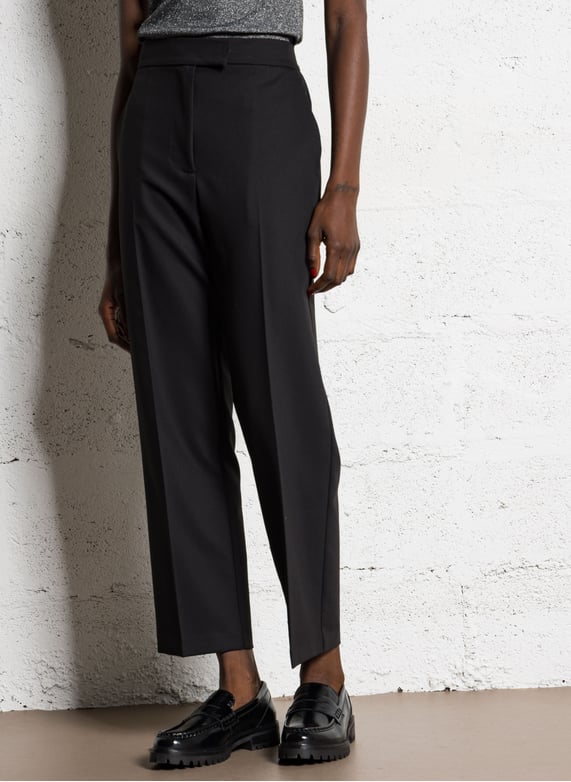 Marella FATTO - Pantaloni - nero Marella FATTO - Pantaloni - nero