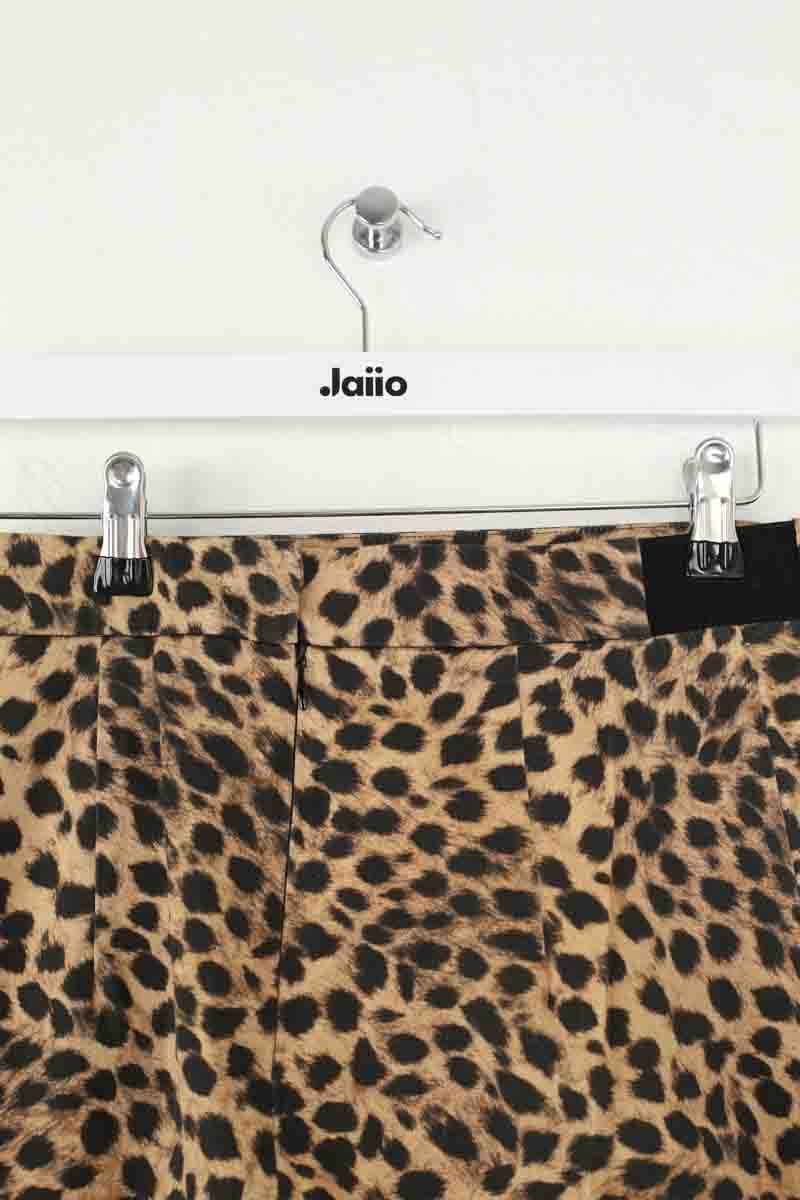 Cotton mini skirt MAKE MY LEMONADE - Seconde Main Brown