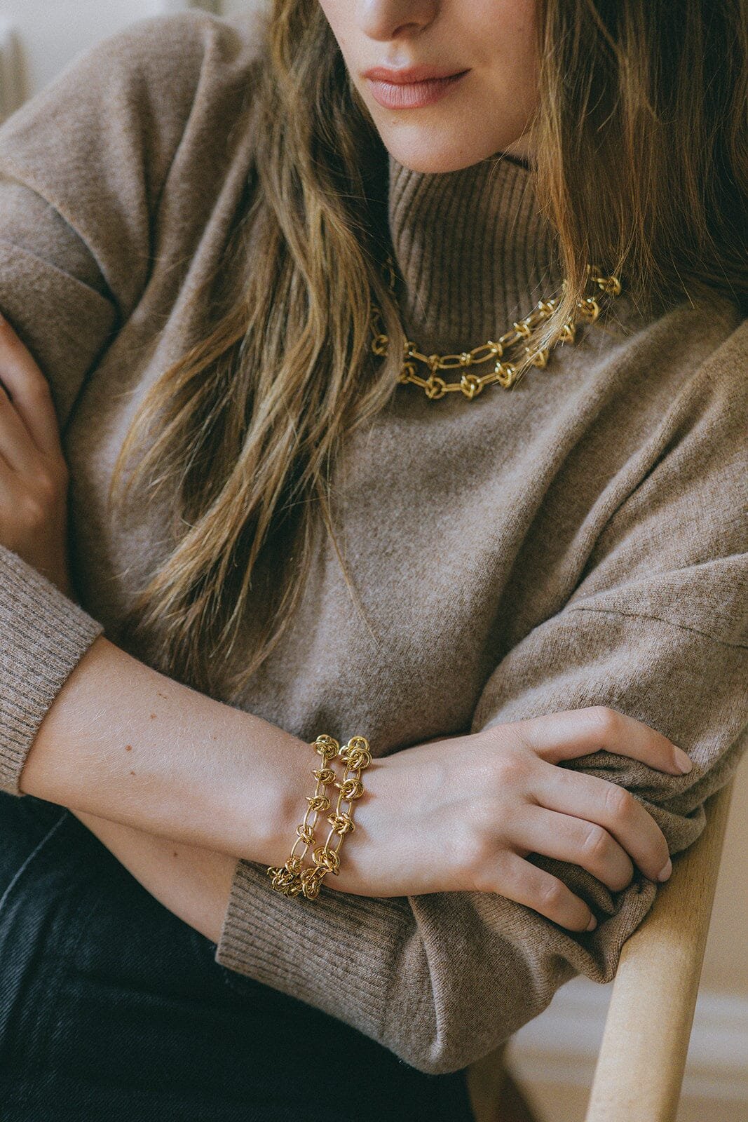 Fine gold bracelet MONSIEUR SIMONE Golden