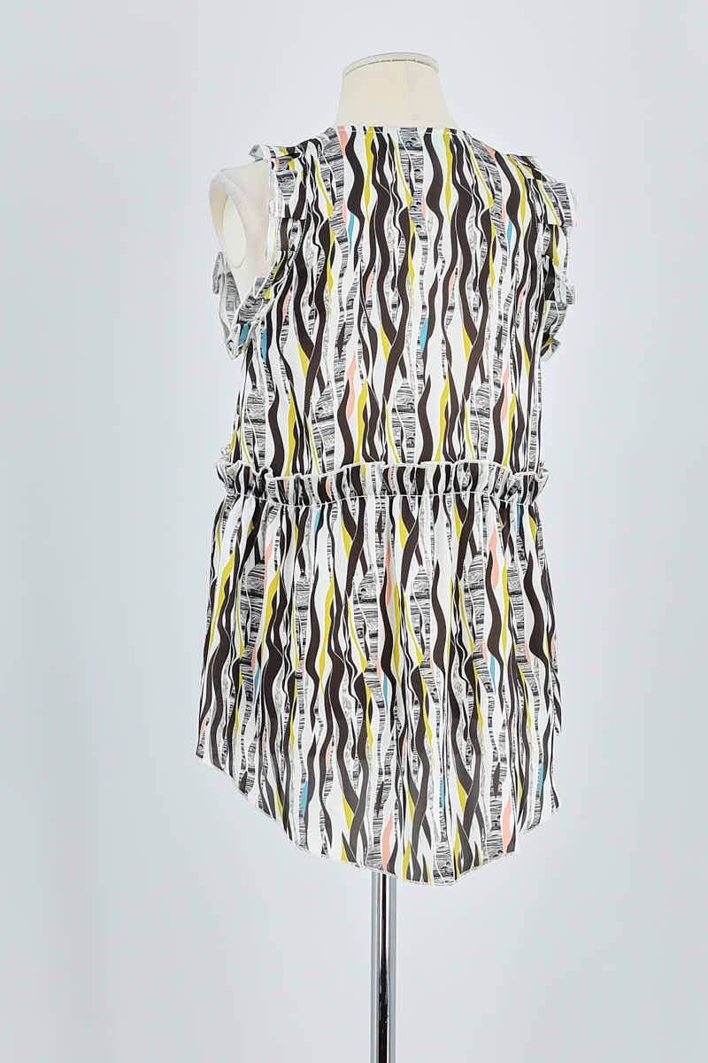 Azawood sleeveless top HEIMSTONE - Seconde Main White