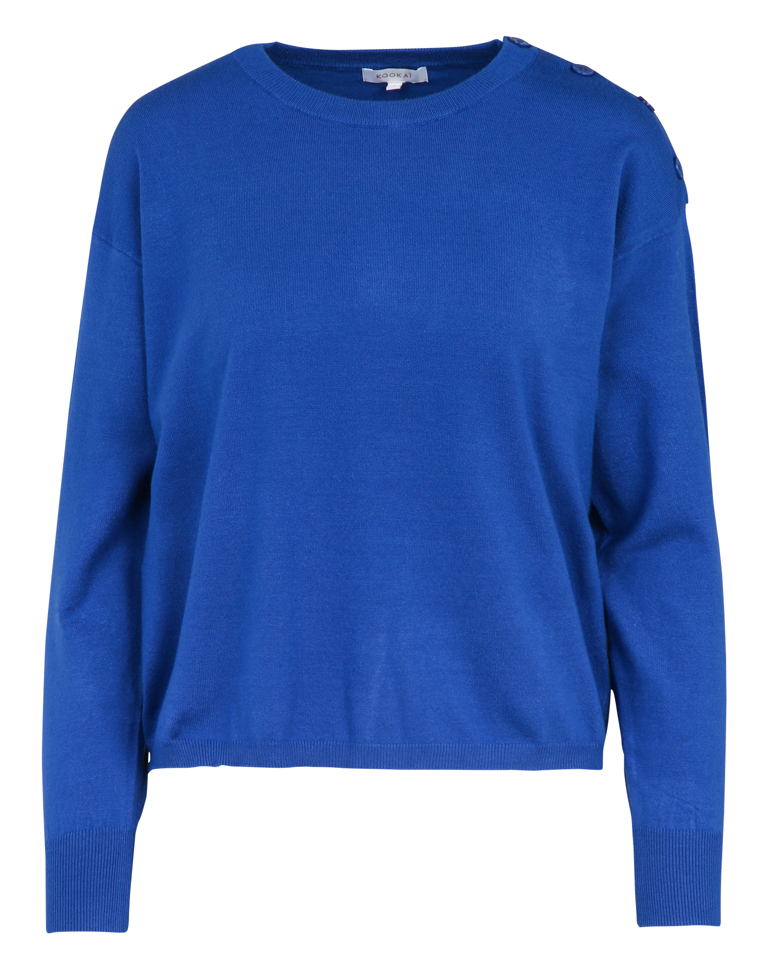 Kurzärmliger Pullover mit Rundhalsausschnitt KOOKAI