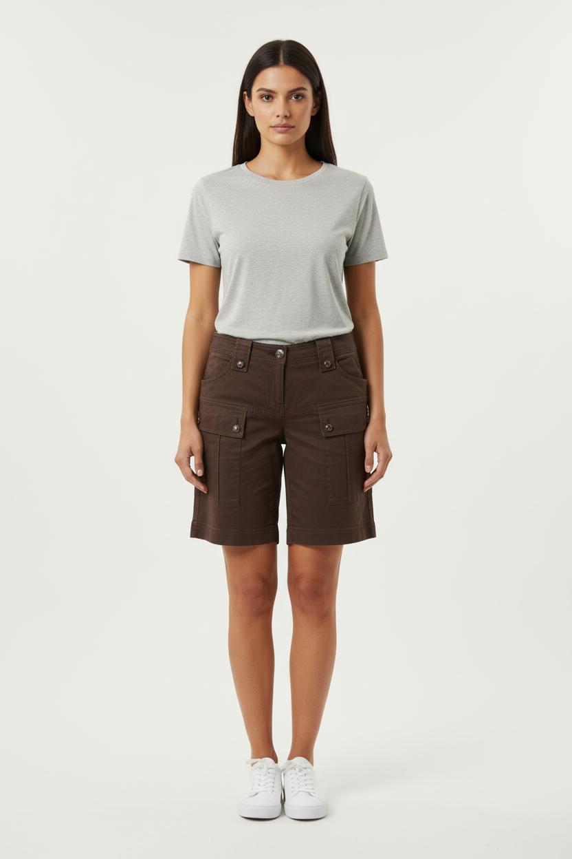 Shorts LIU JO - SECONDE MAIN Brown