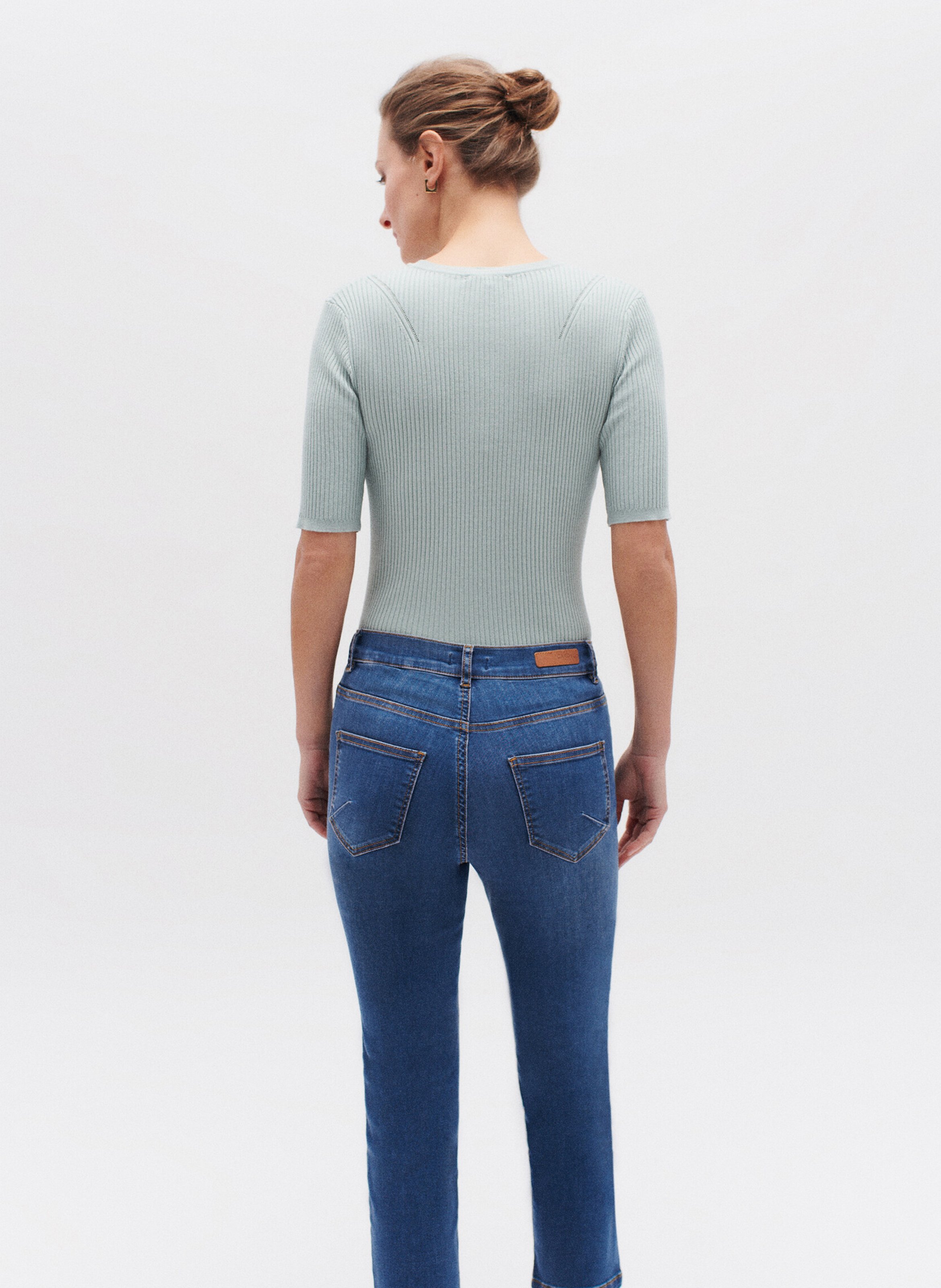 Jean droit CAROLL Bleu