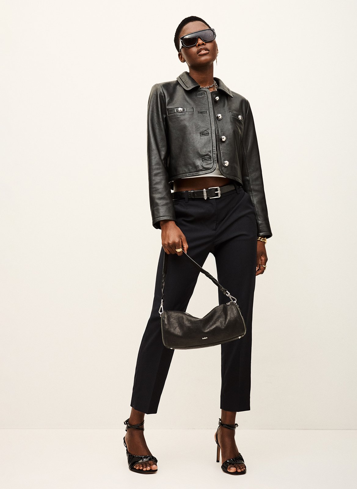 Broek skinny model BA&SH Blauw