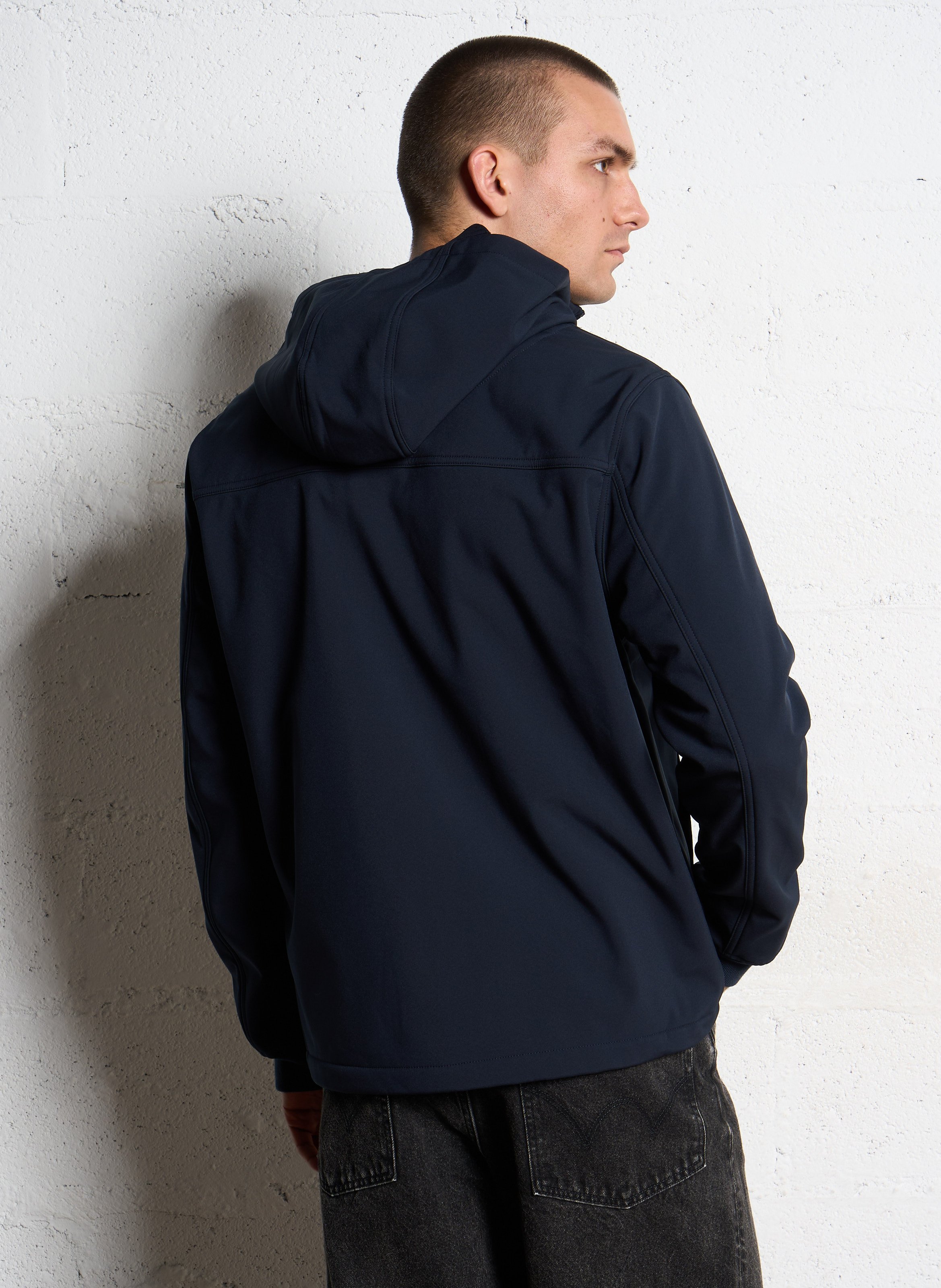 Veste col montant  FARAH Bleu