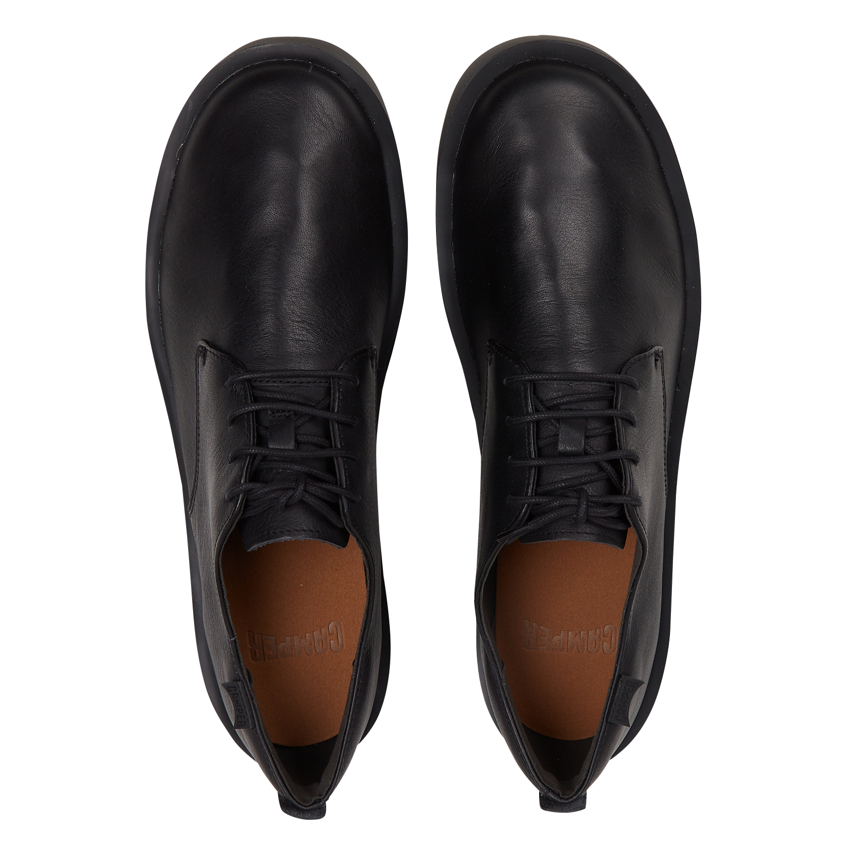 Derbies en cuir CAMPER Noir