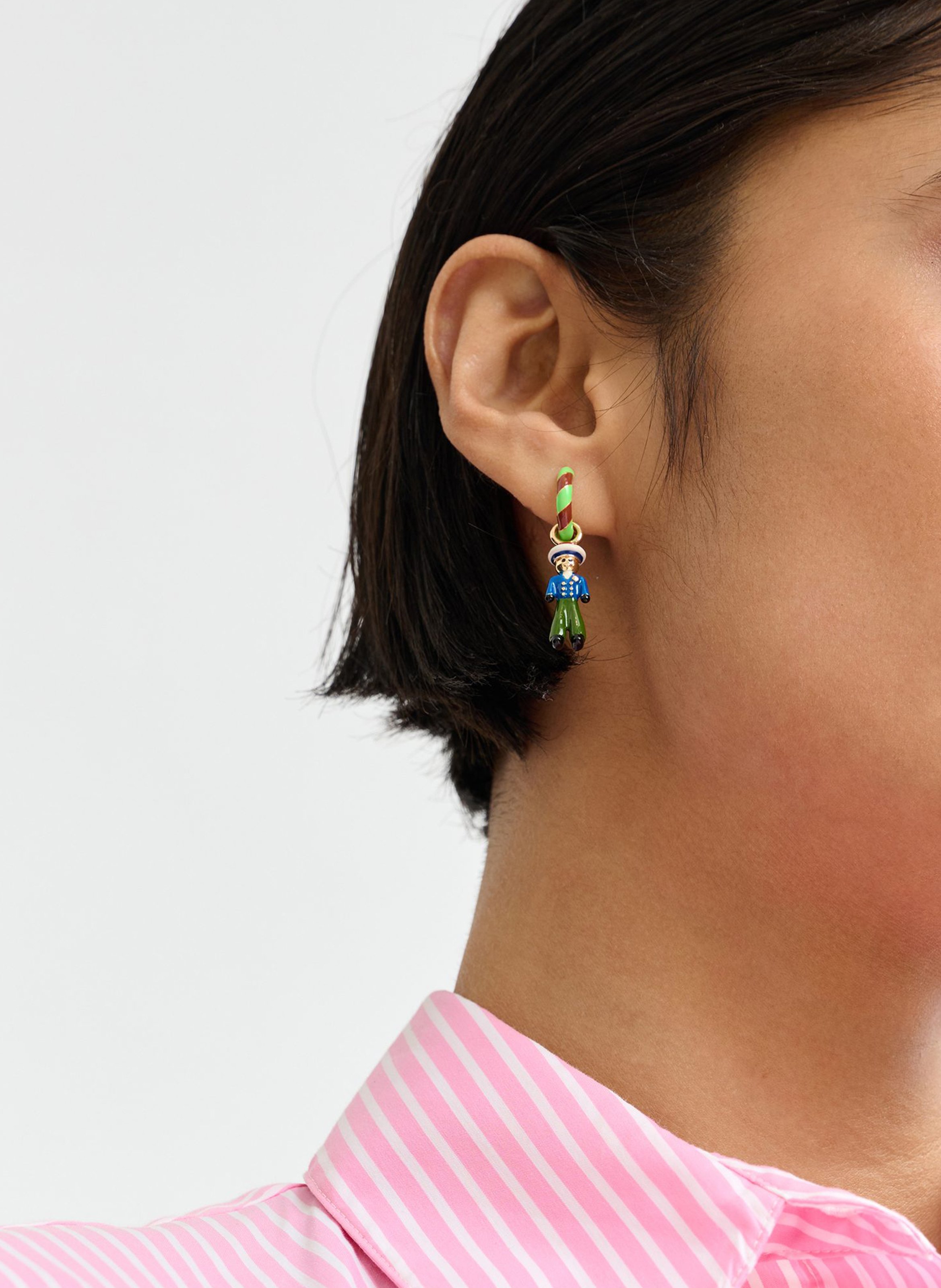 Atlantide - Hängeohrringe ESSENTIEL ANTWERP Grun