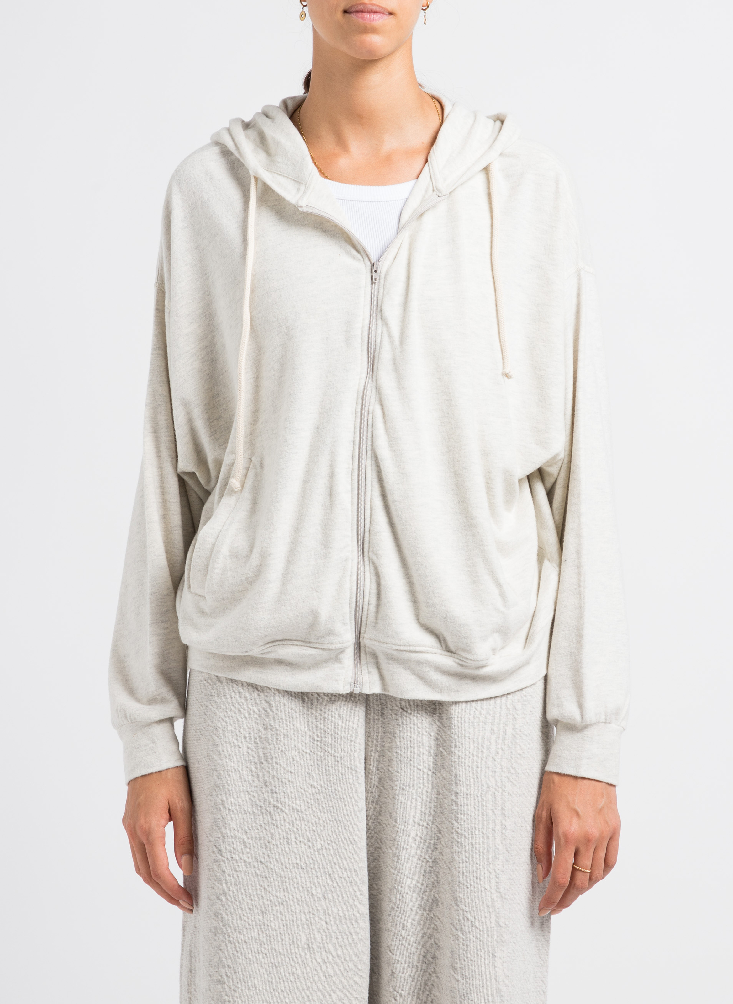 Sweat à capuche en coton mélangé AMERICAN VINTAGE