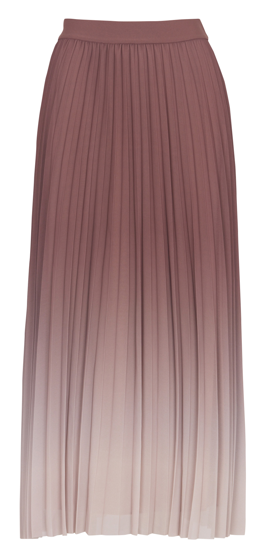 Jupe midi évasée plissée MAISON 123 Rose