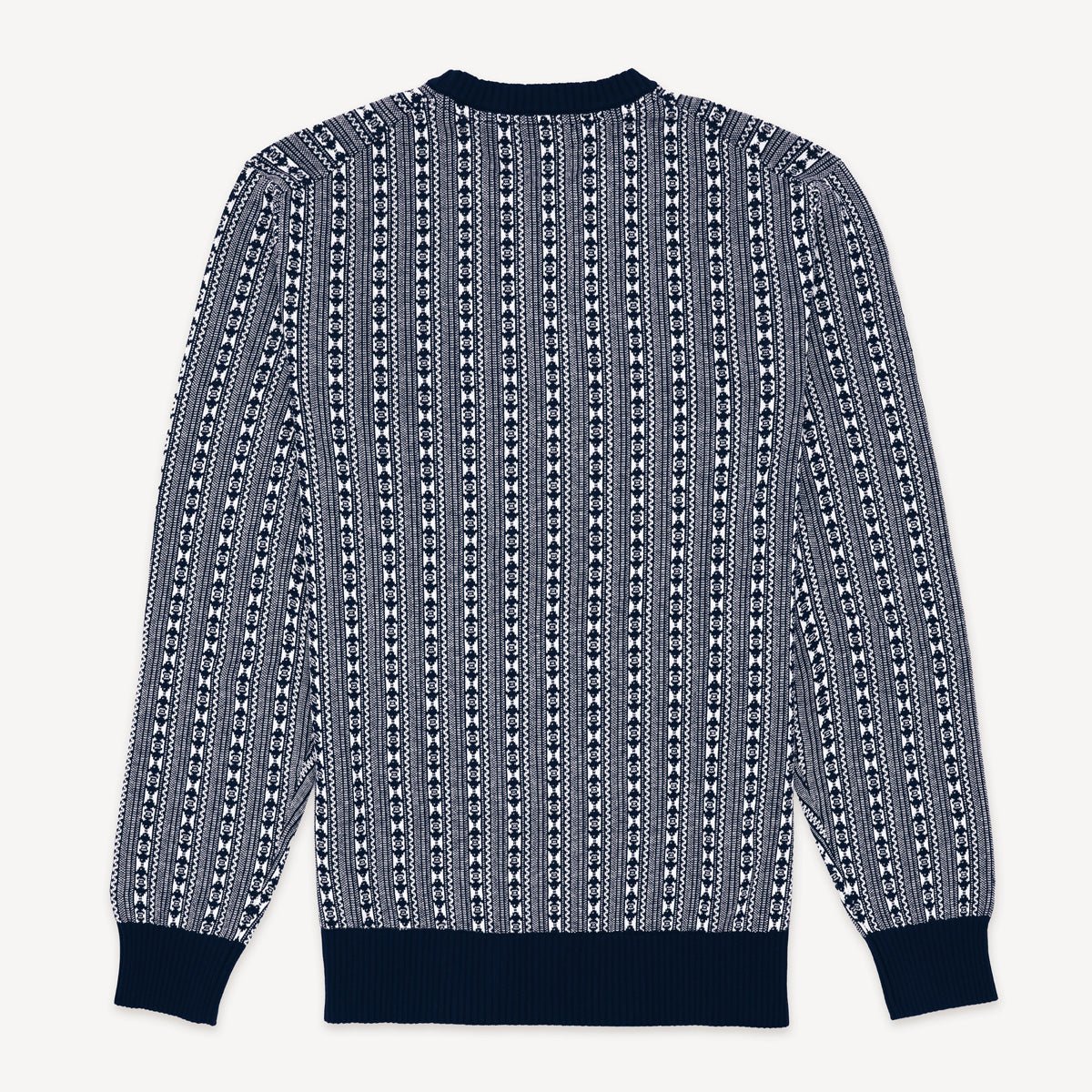 Cotton roll-neck sweater SERGE BLANCO Blue