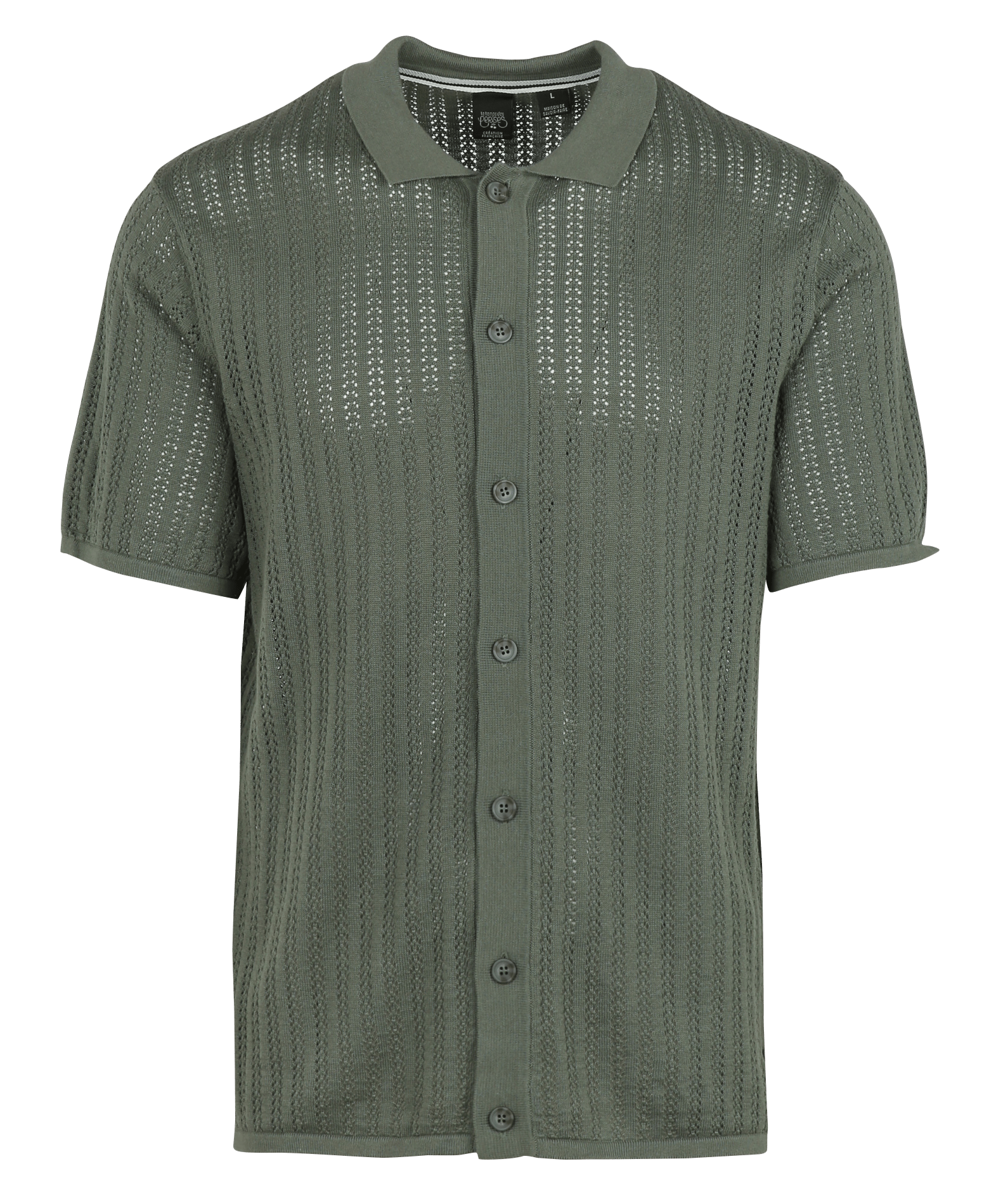 Chemise droit col classique en coton LE TEMPS DES CERISES Blanc