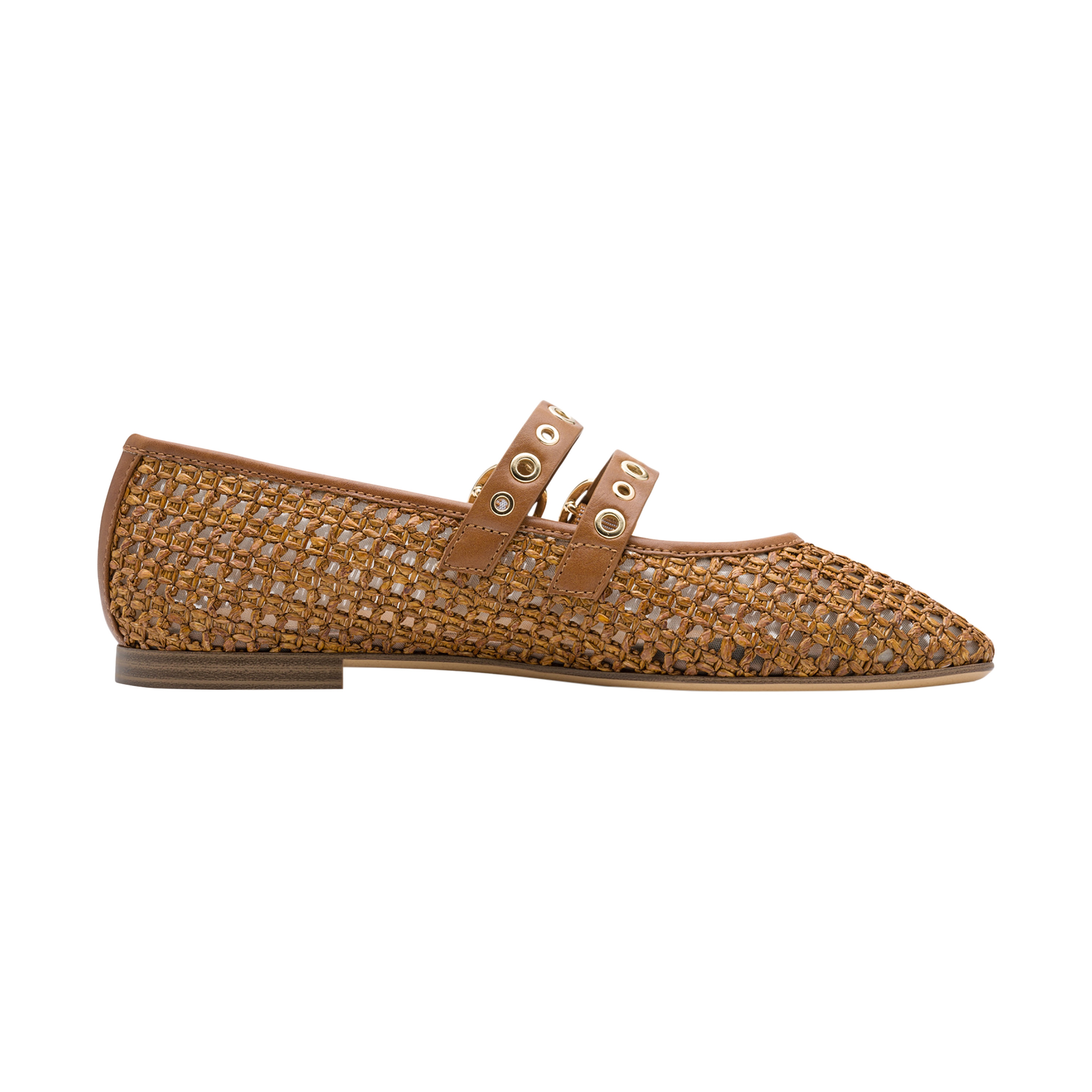 Slip-on ballet flats TAMARIS Brown