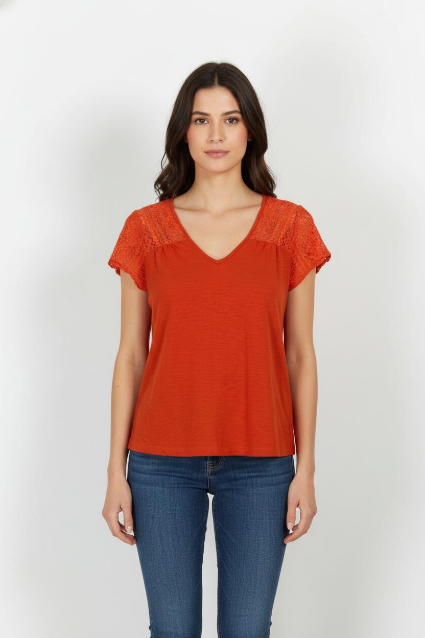 Blouse SEZANE - Seconde main Orange
