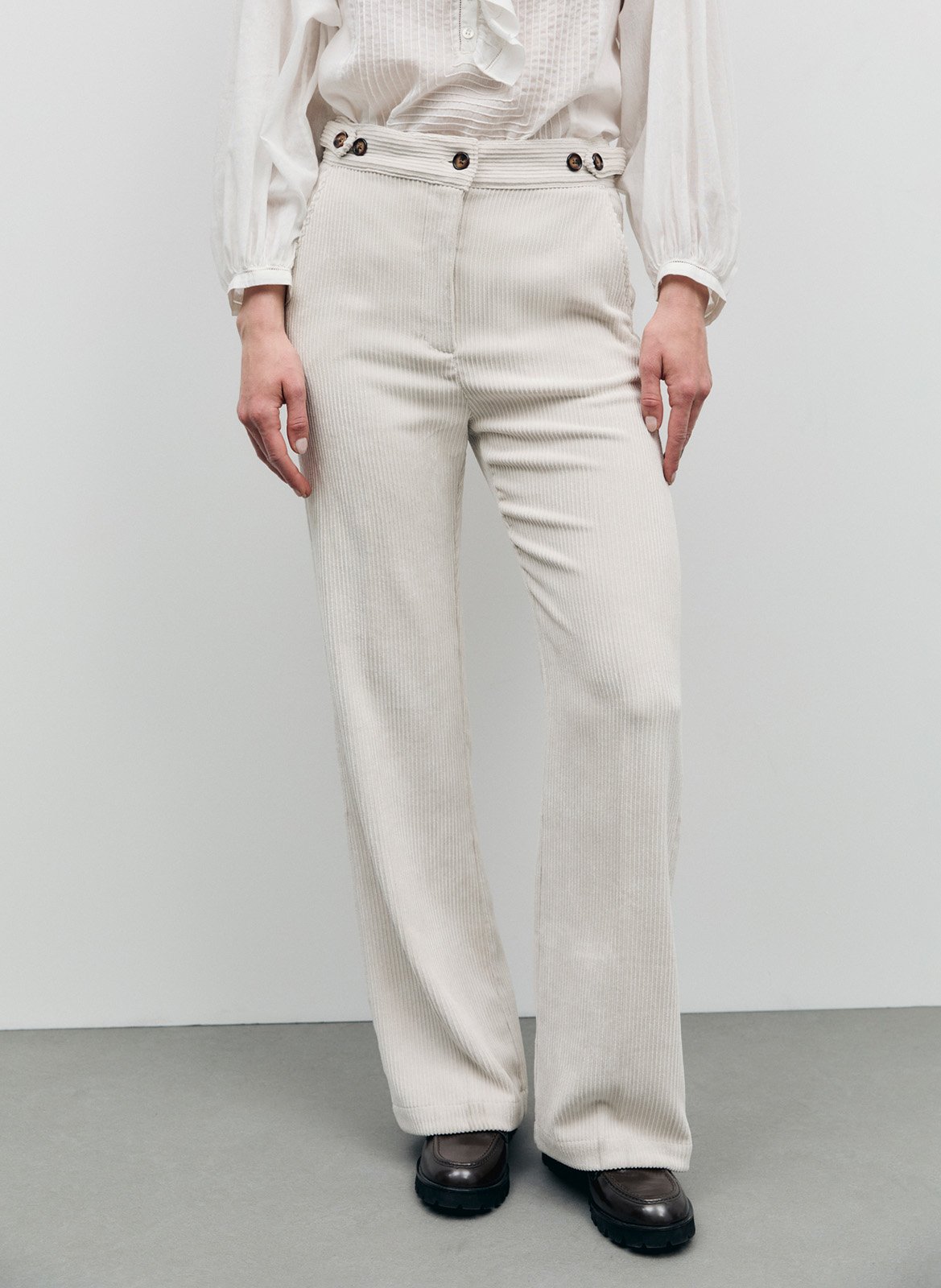 Wide-leg corduroy pants GERARD DAREL