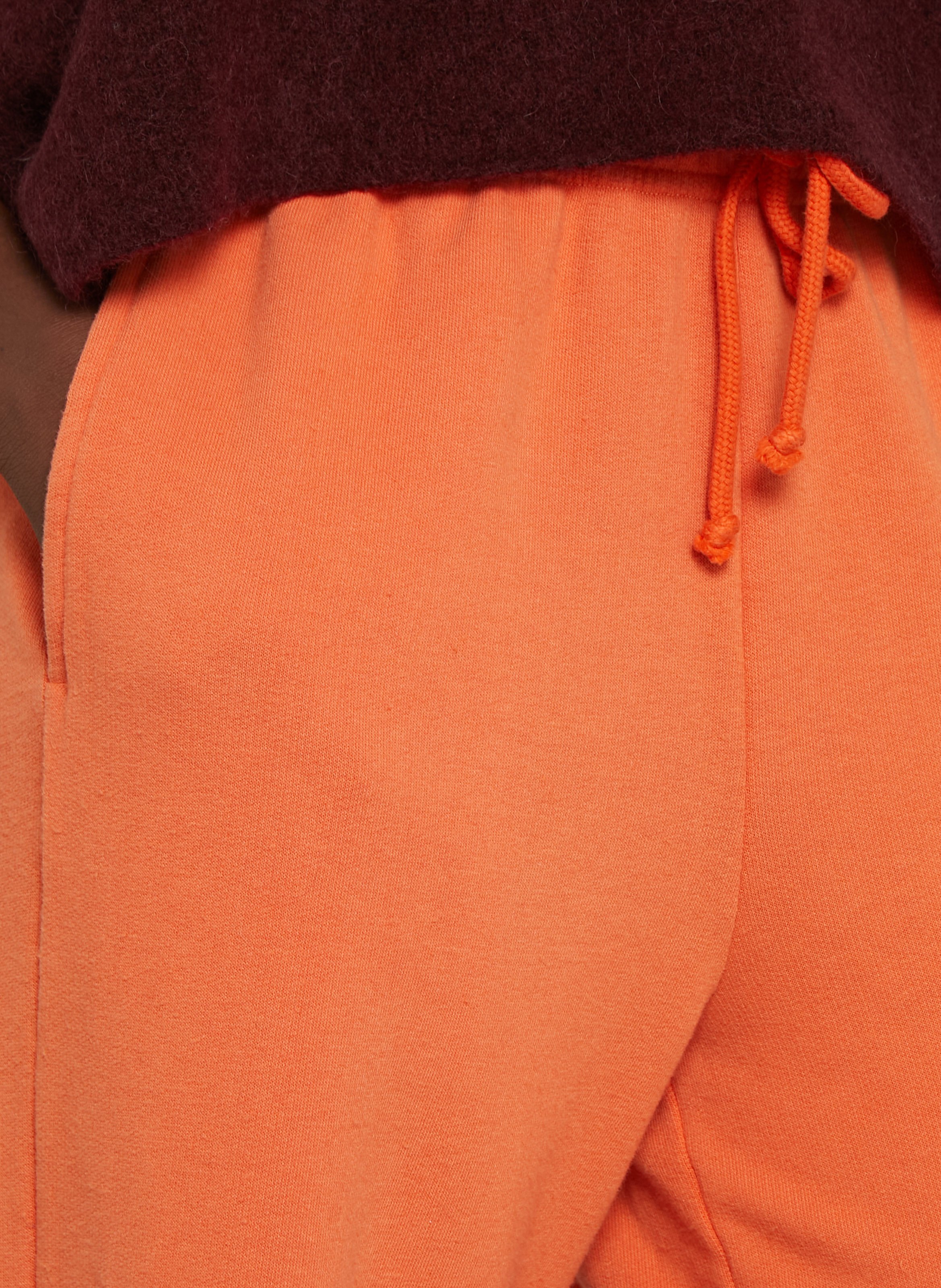 Loose-fit cotton-blend joggers AMERICAN VINTAGE Orange