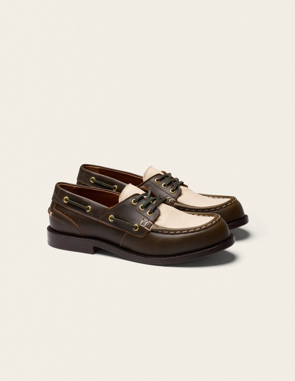 Boat shoes ODAJE Khaki