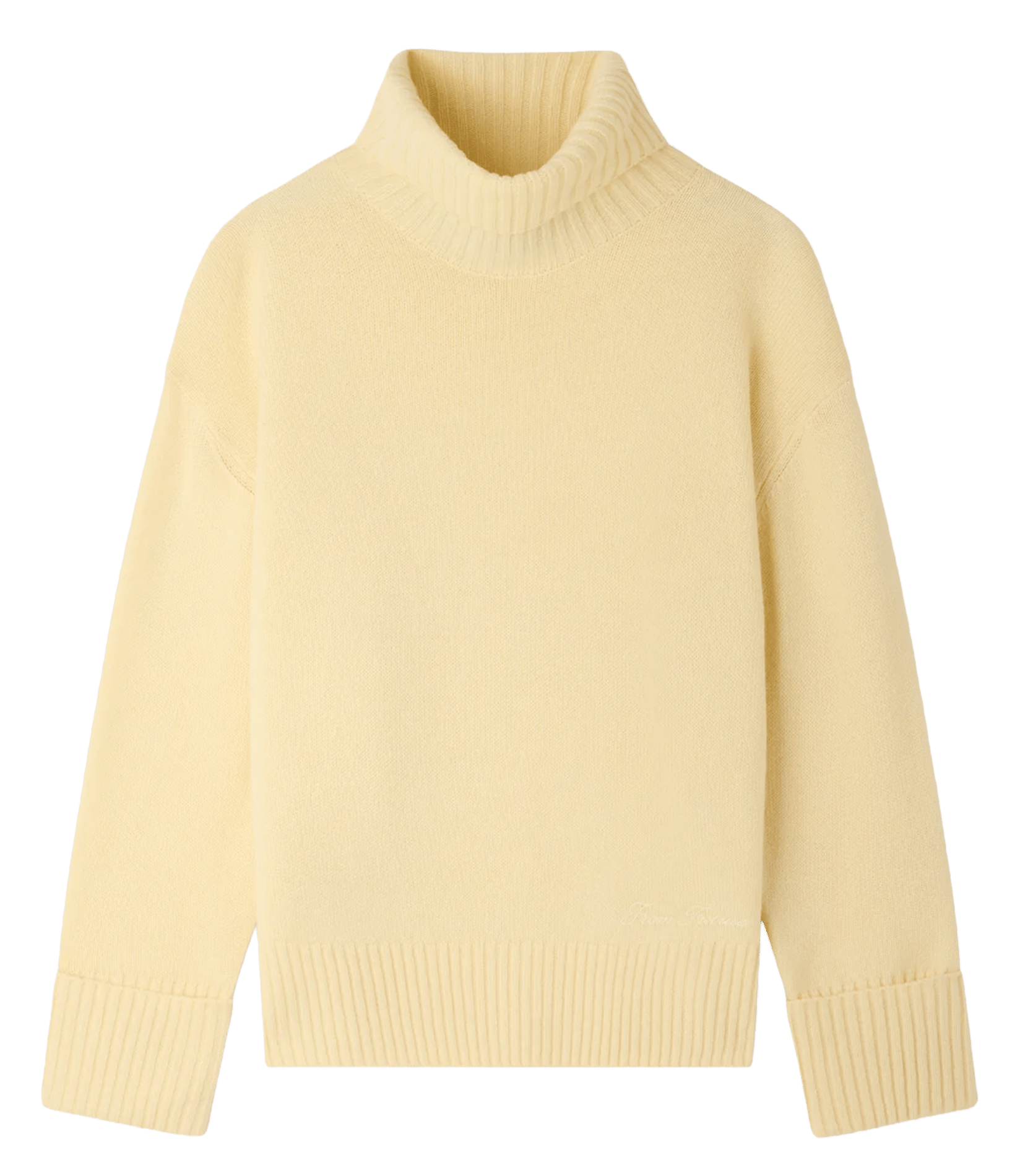 Pull oversize en cachemire FROM FUTURE Jaune