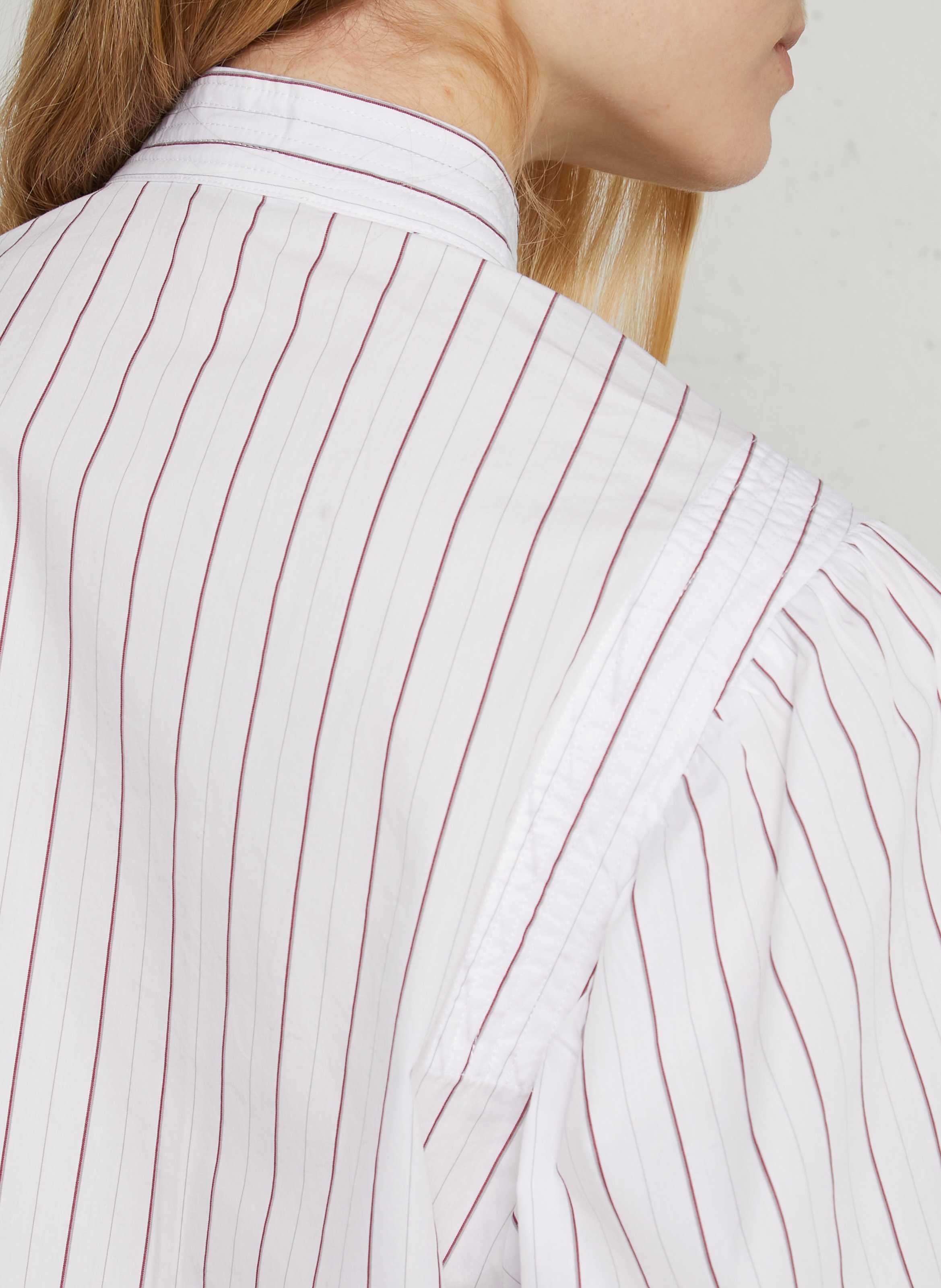 Striped shirt DIEGA White