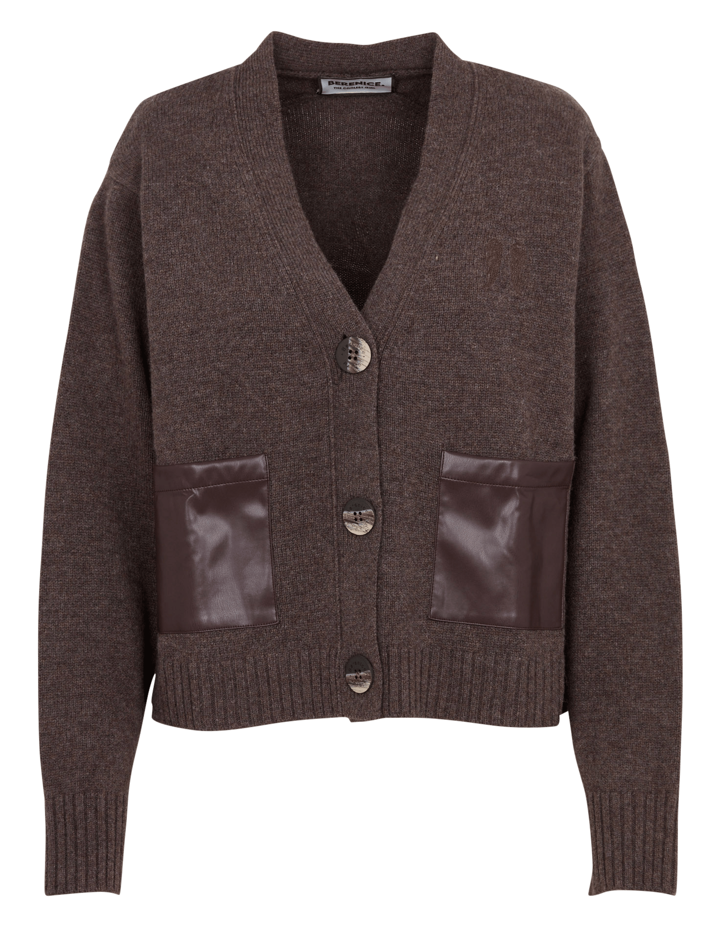 Weiter Cardigan aus Wolle BERENICE