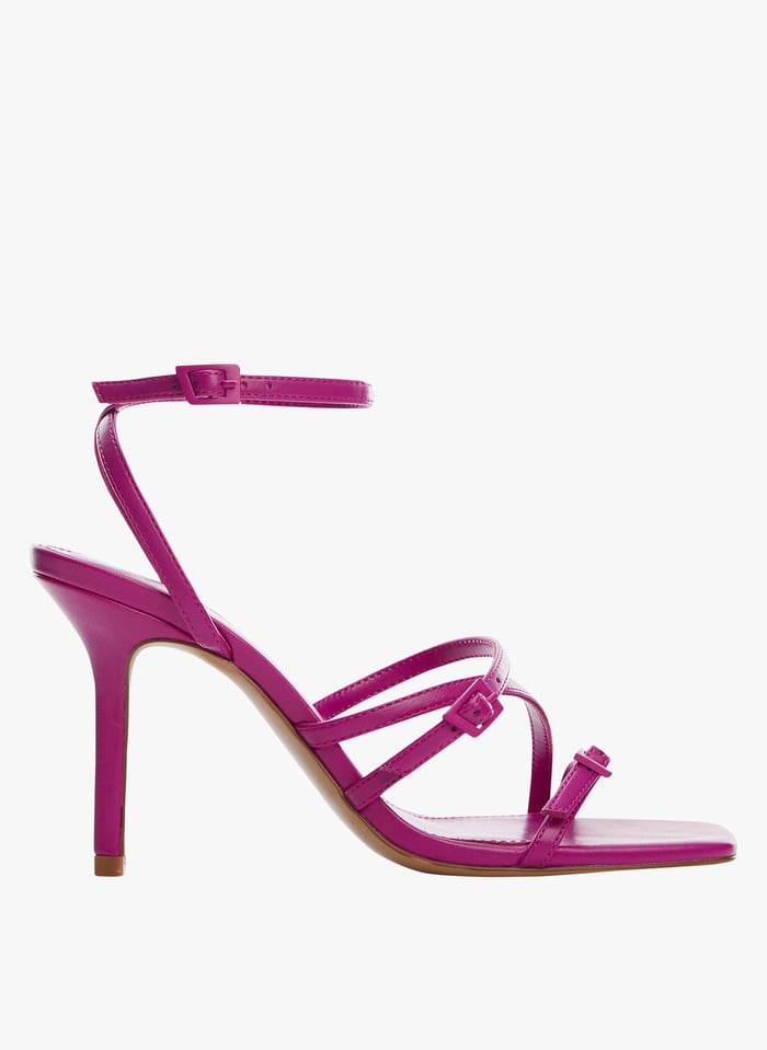 Sandali alti best sale rosa
