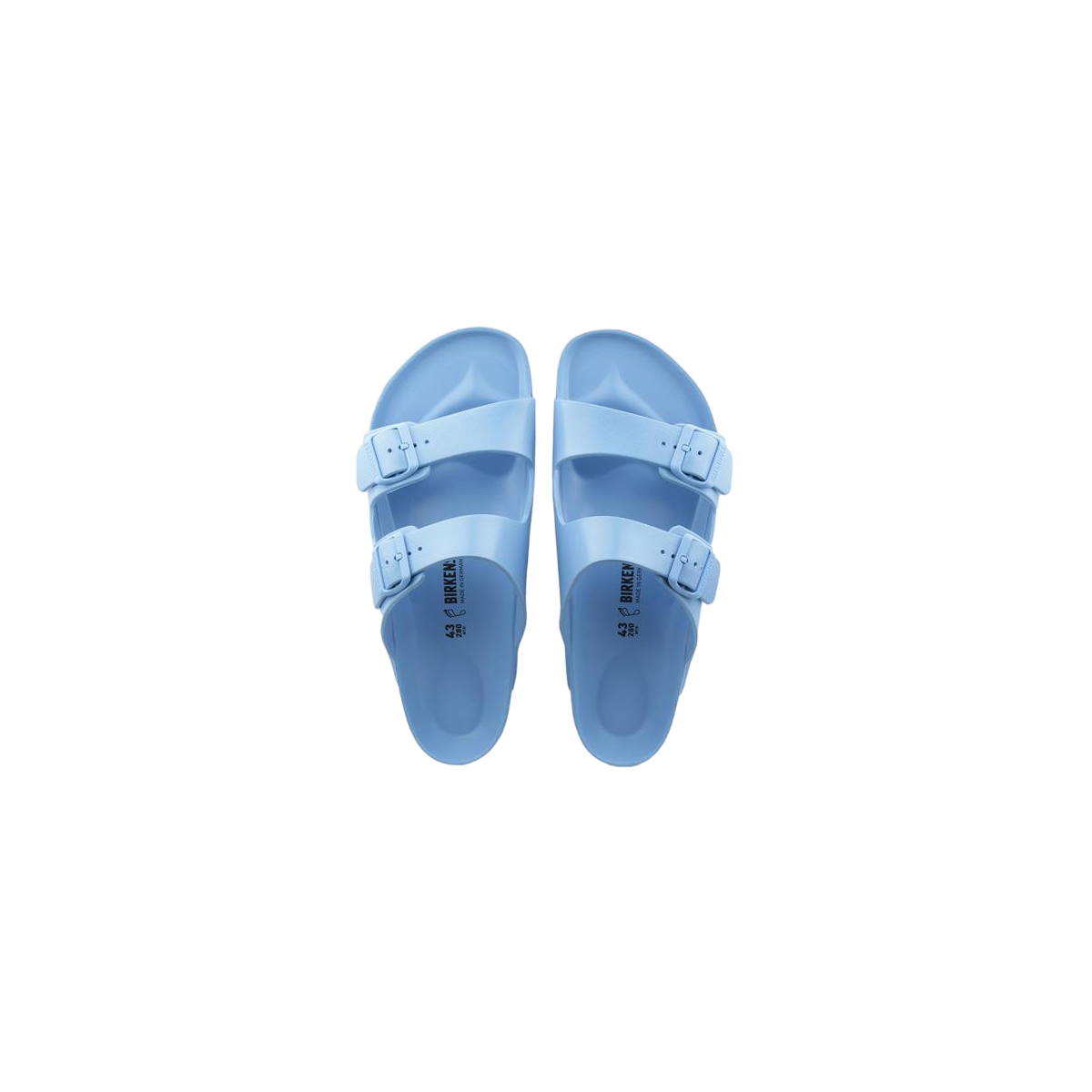 Faux leather sandals BIRKENSTOCK Blue