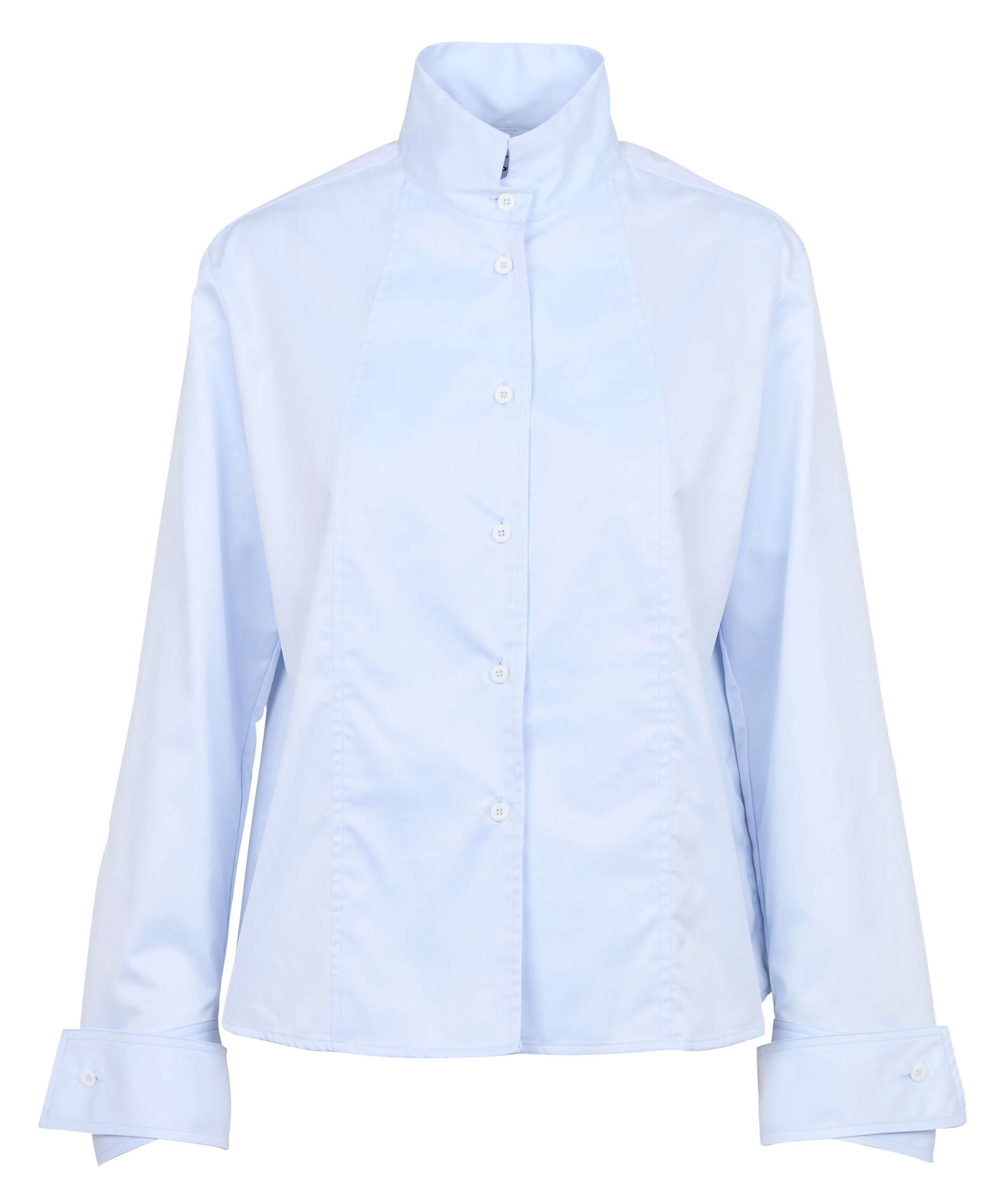 Chemise col classique en coton MARGAUX LONNBERG Bleu