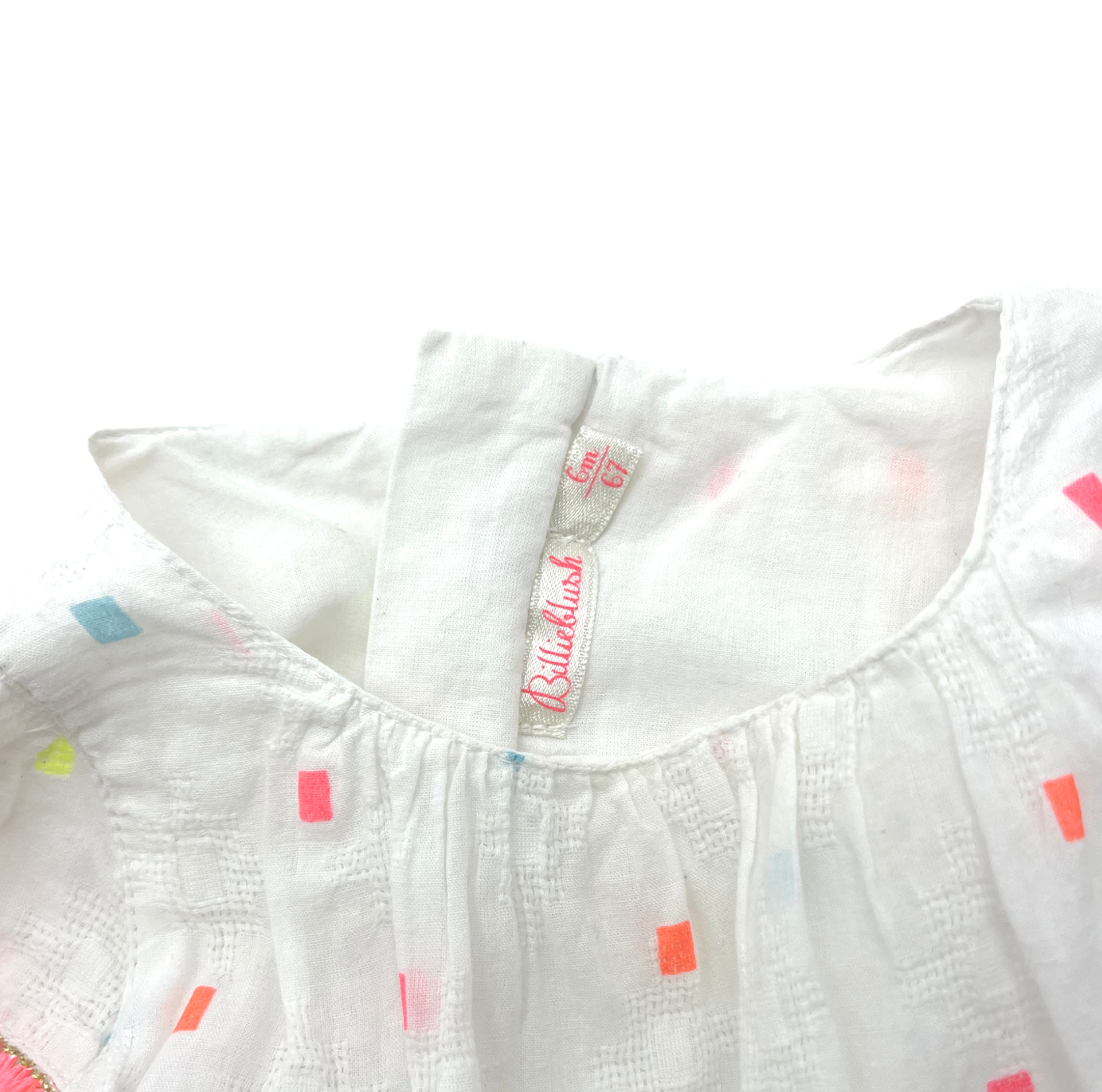 White baby dress - 6 months BILLIEBLUSH - Seconde main White