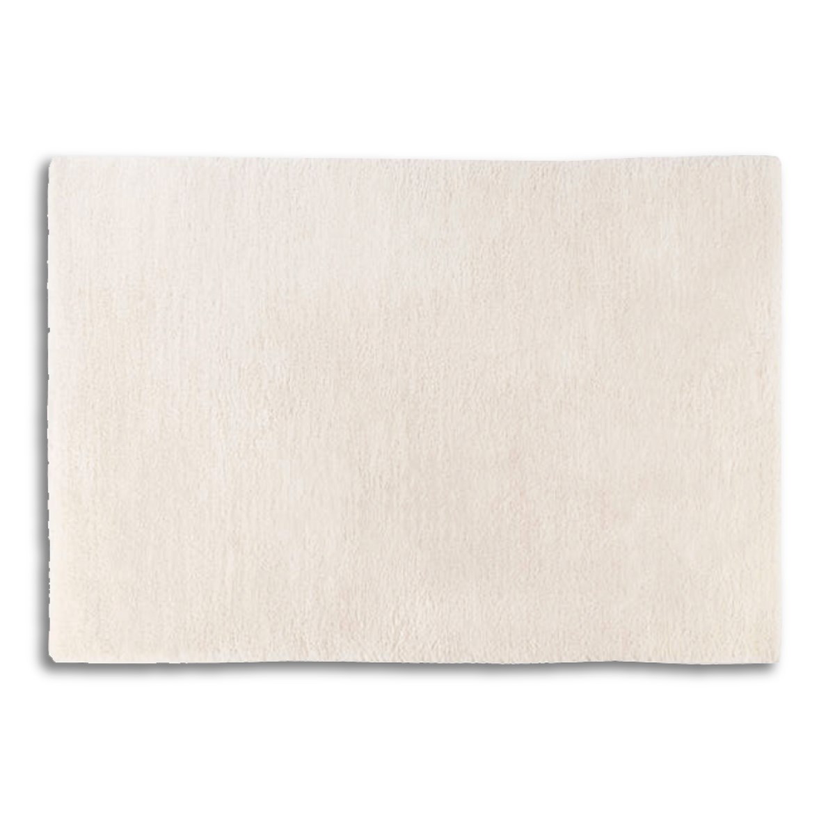 Tufted cotton living room rug TODAY LINGE DE MAISON Beige