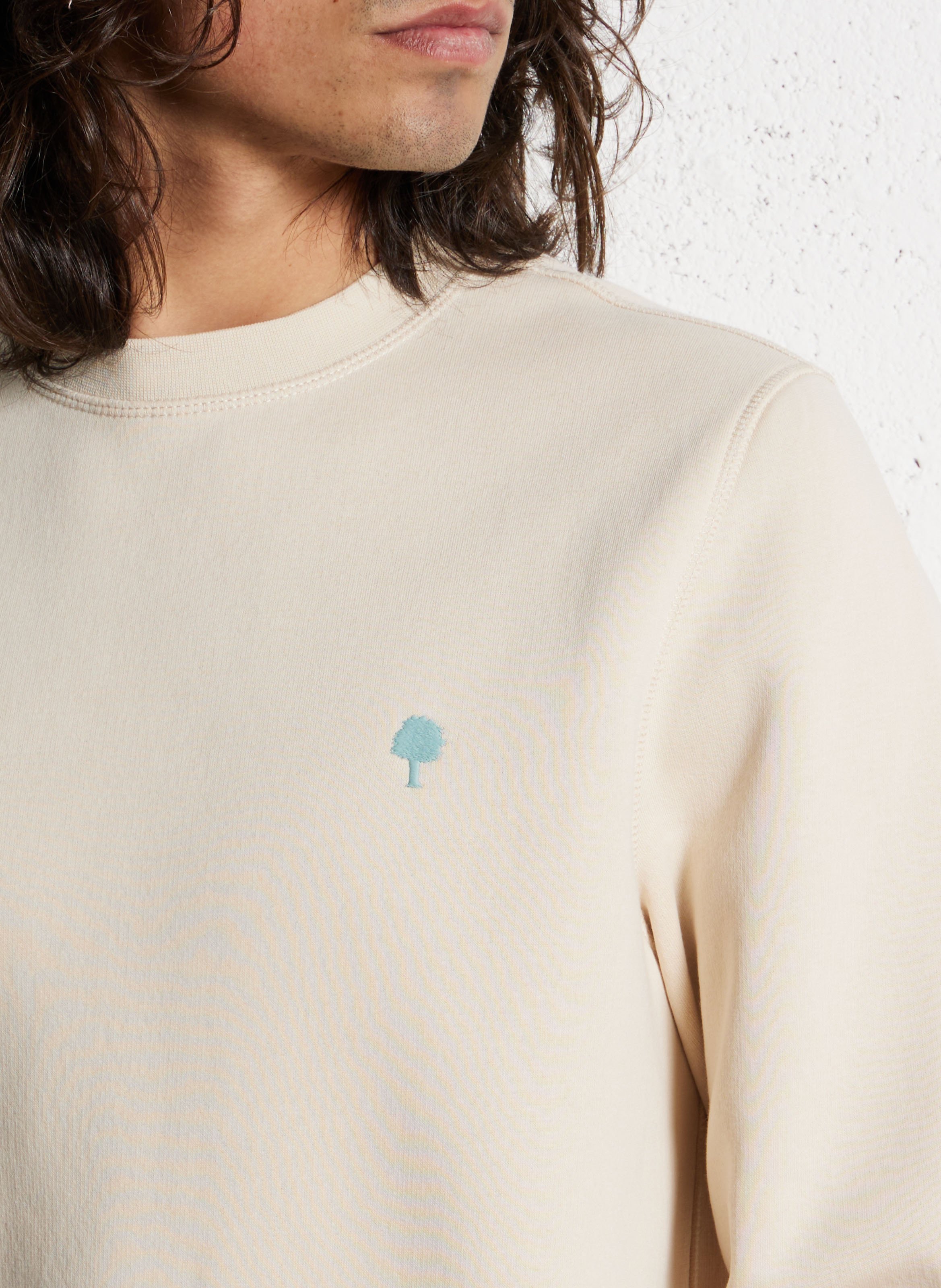 Effen sweater FAGUO Beige