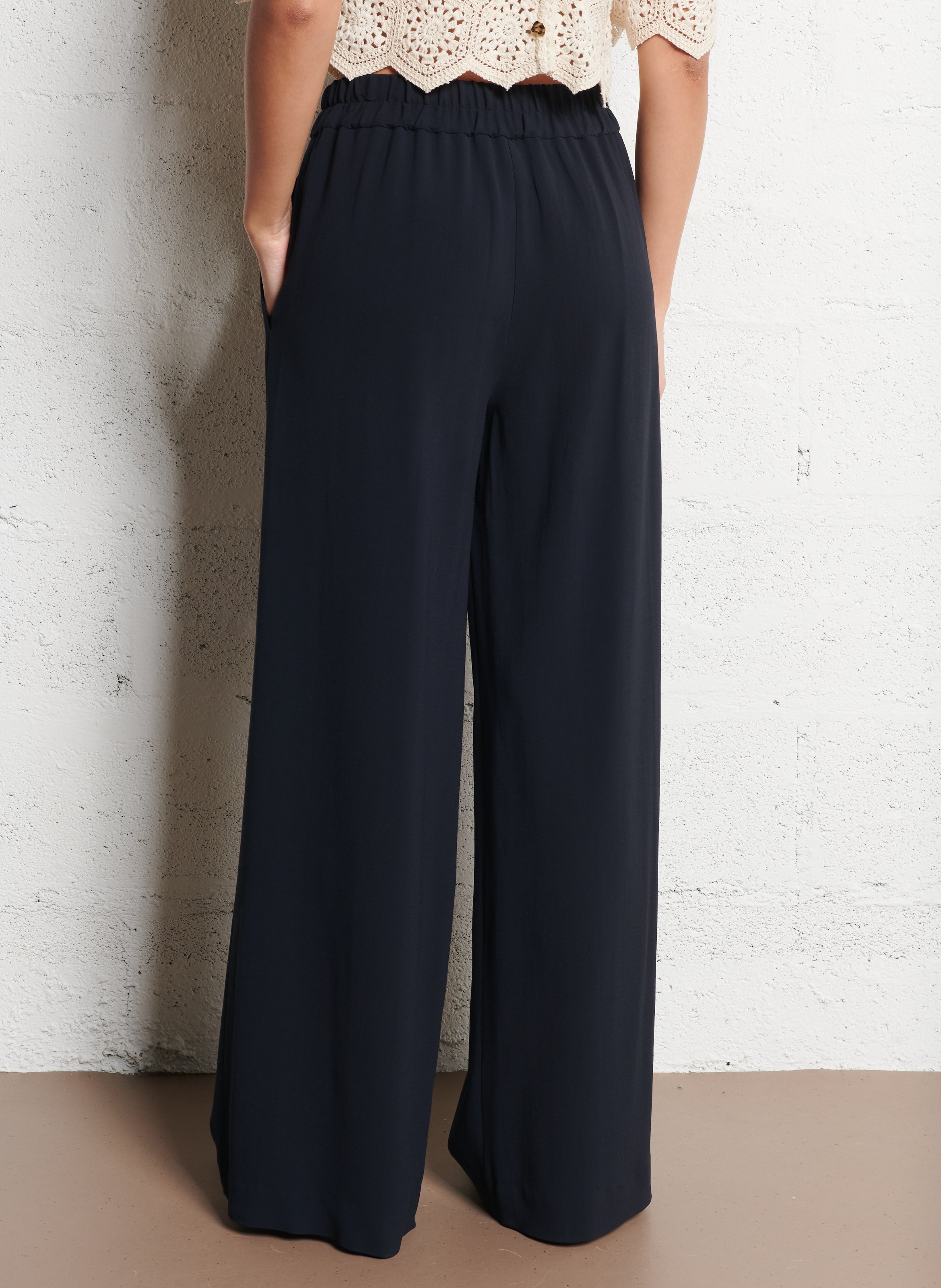 Pantalon large  BA&SH Bleu