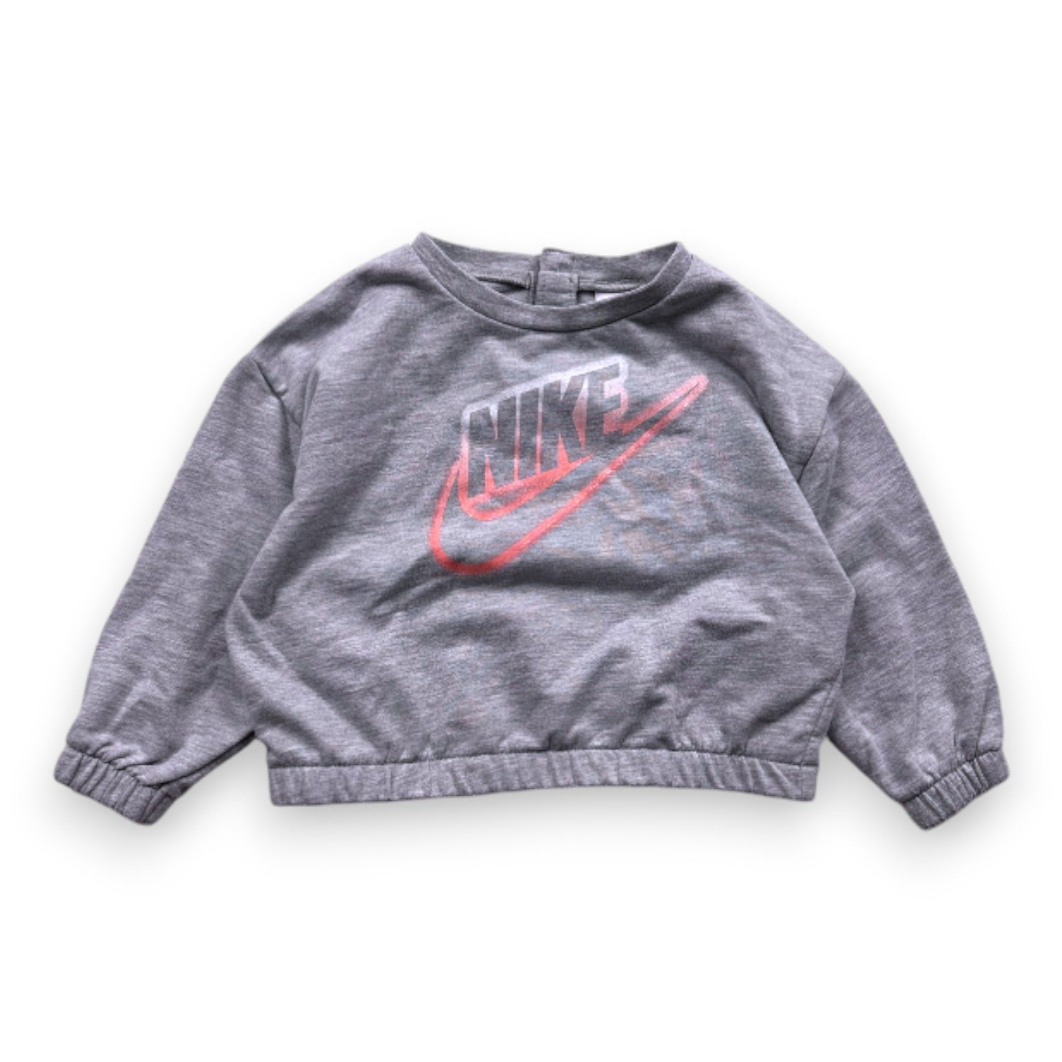 Gray baby sweatshirt - 24 months NIKE - Seconde Main Grey