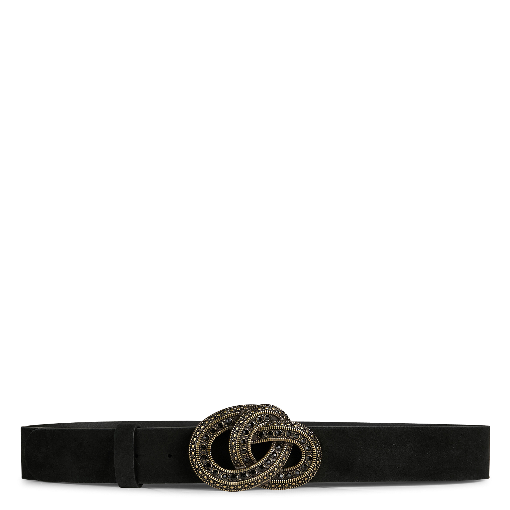 Ceinture en cuir MAISON 123 Noir