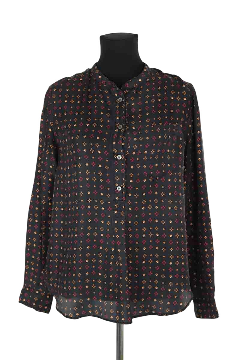Cotton blouse ISABEL MARANT ÉTOILE - SECONDE MAIN Black