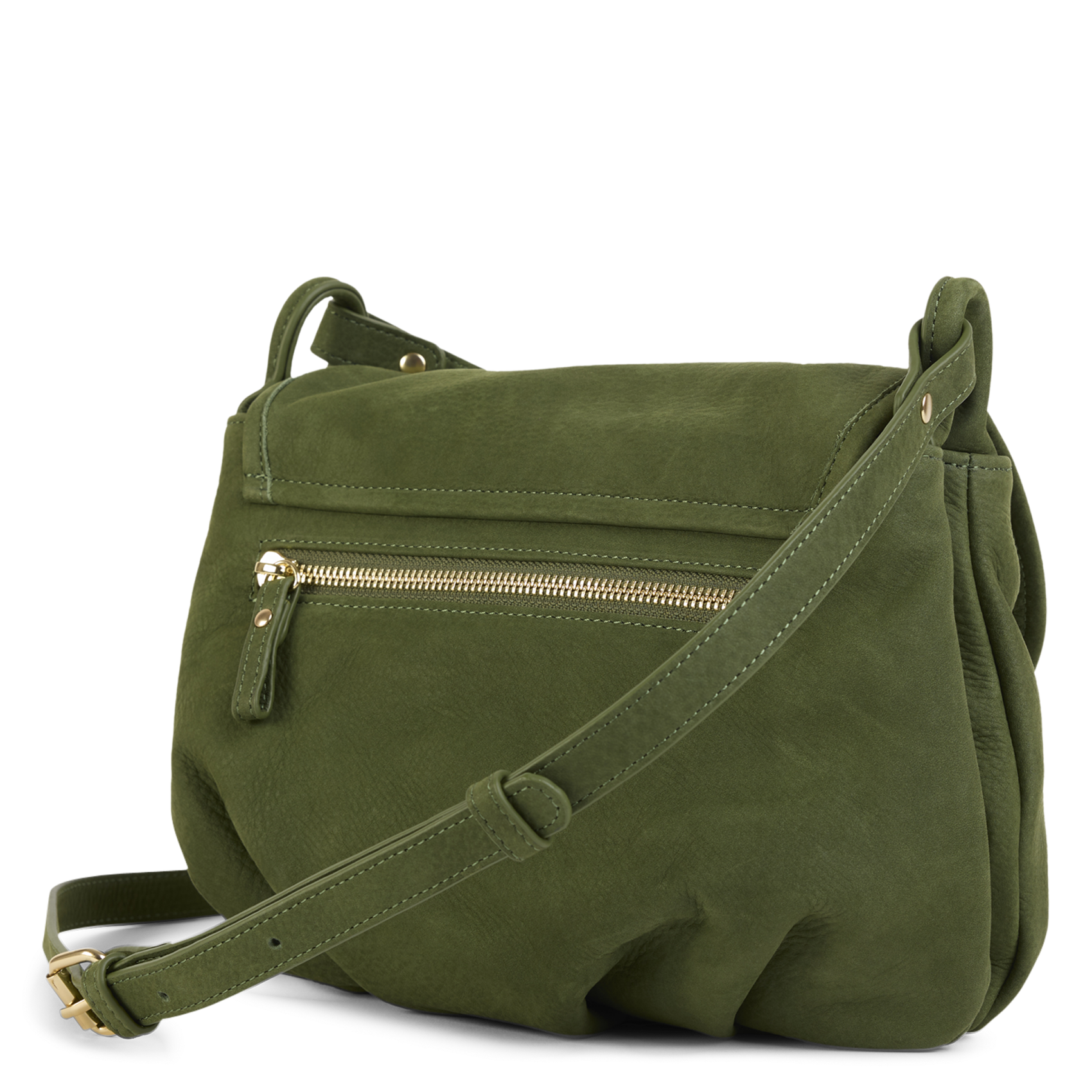 Besace en cuir NAT & NIN Vert