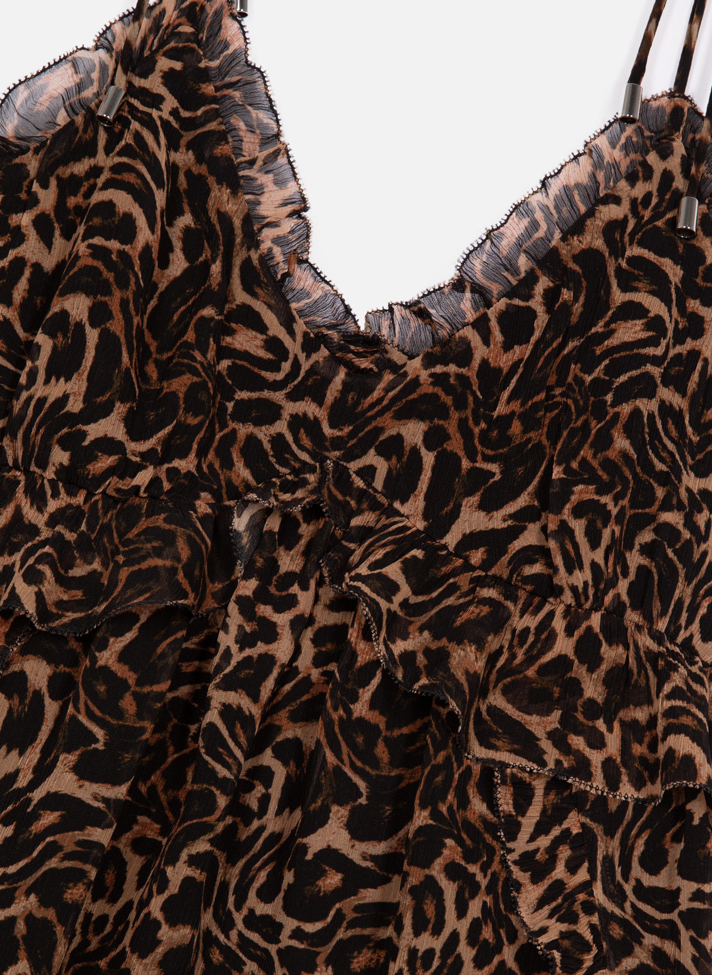 Top with ruffle print THE KOOPLES Multicolored